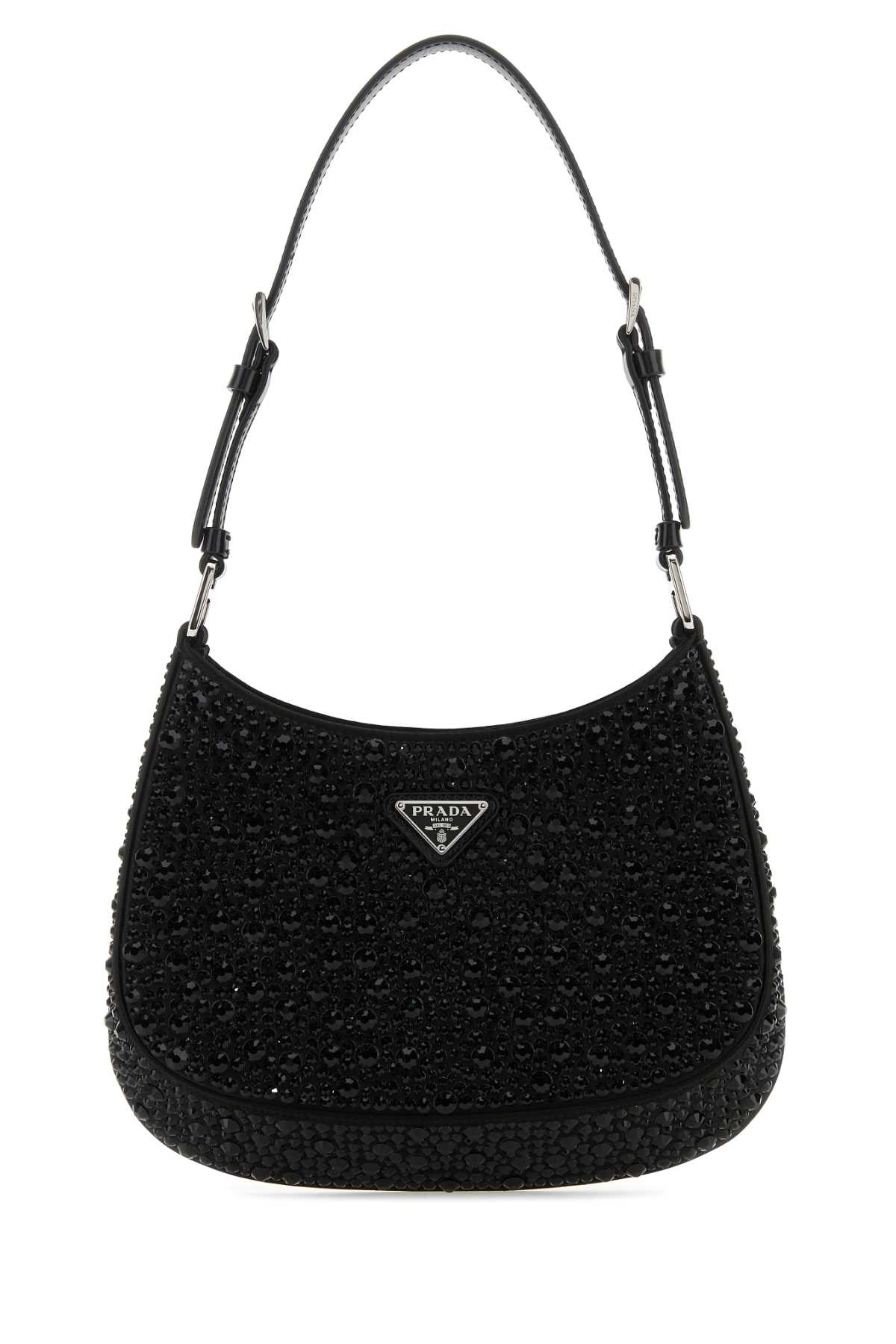 Embellished Satin Cleo Handbag