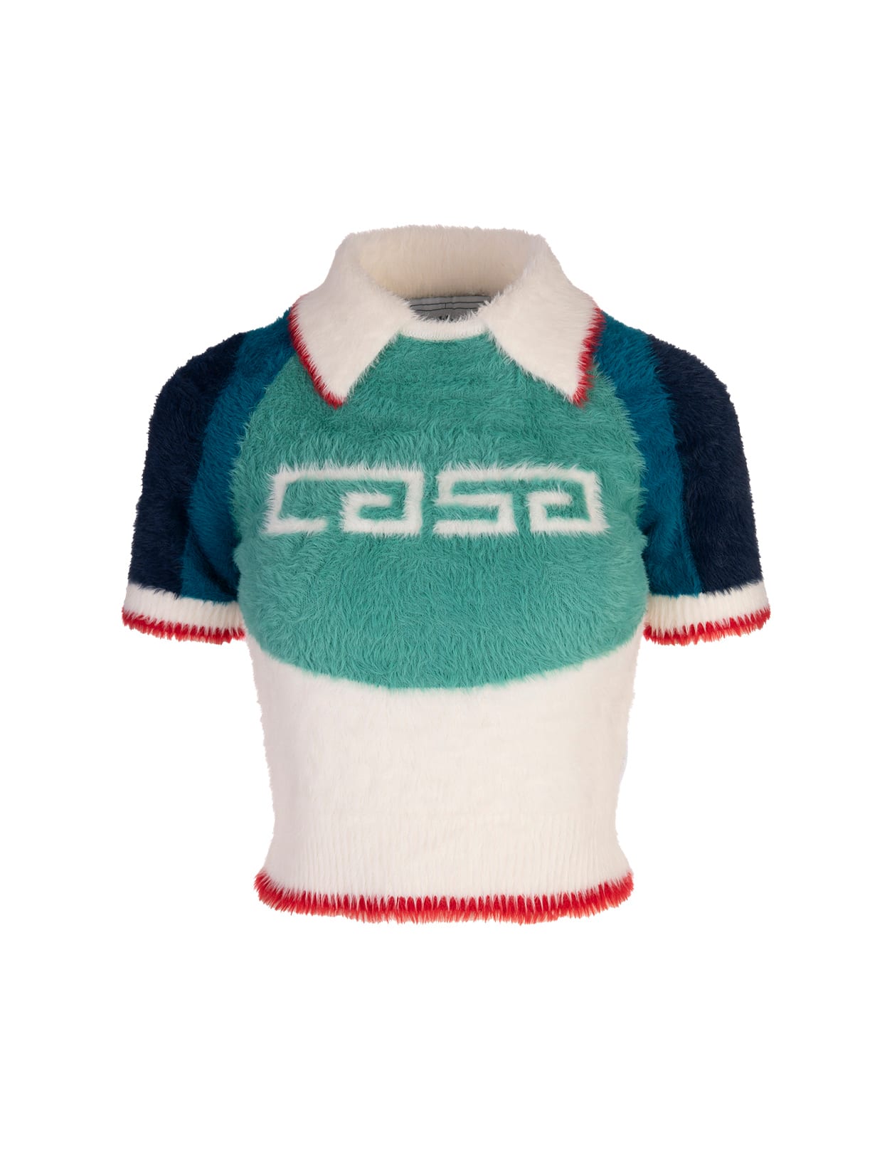 Casa Sport Crop Polo Shirt