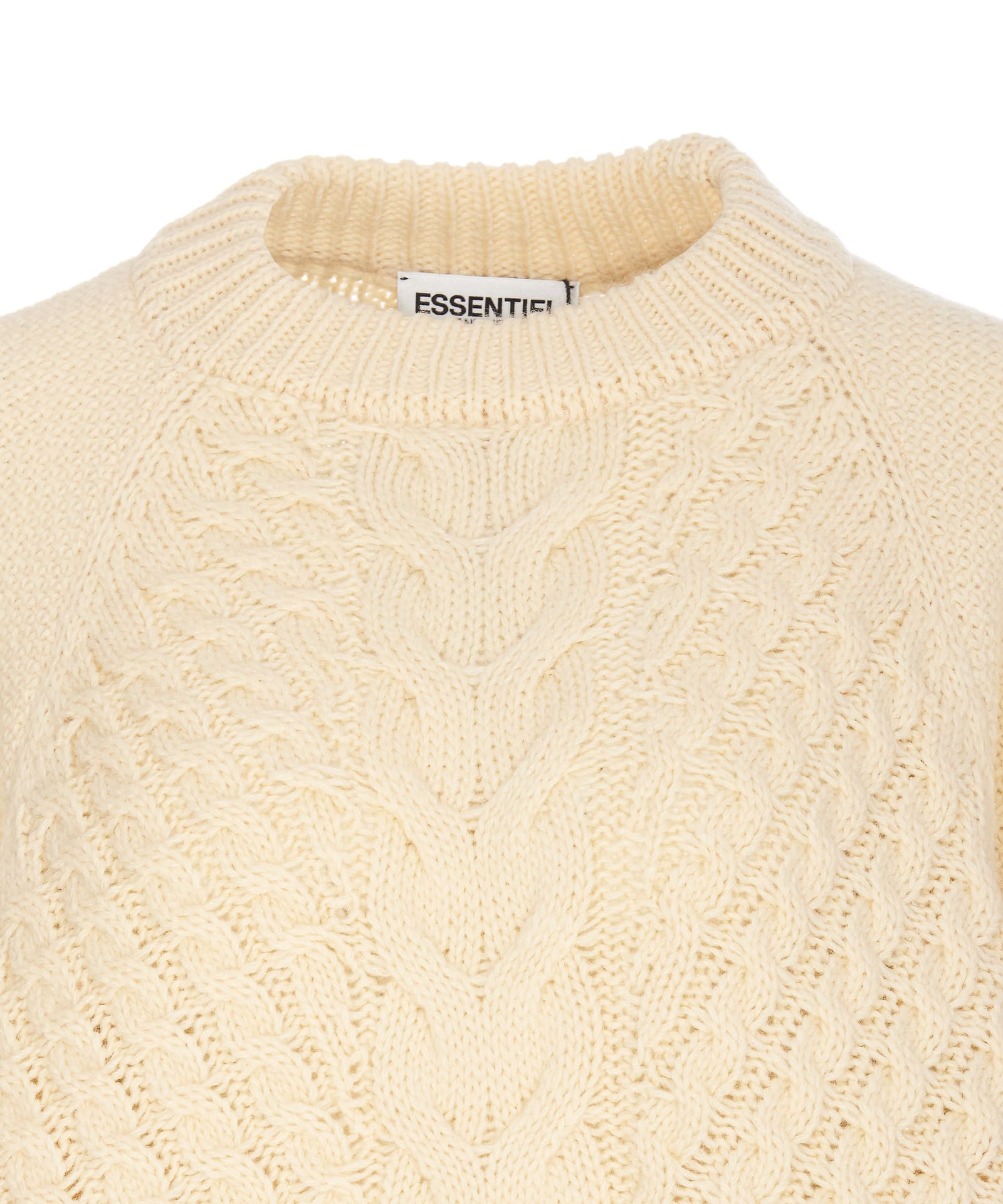 Shop Essentiel Antwerp Grive Sweater In White