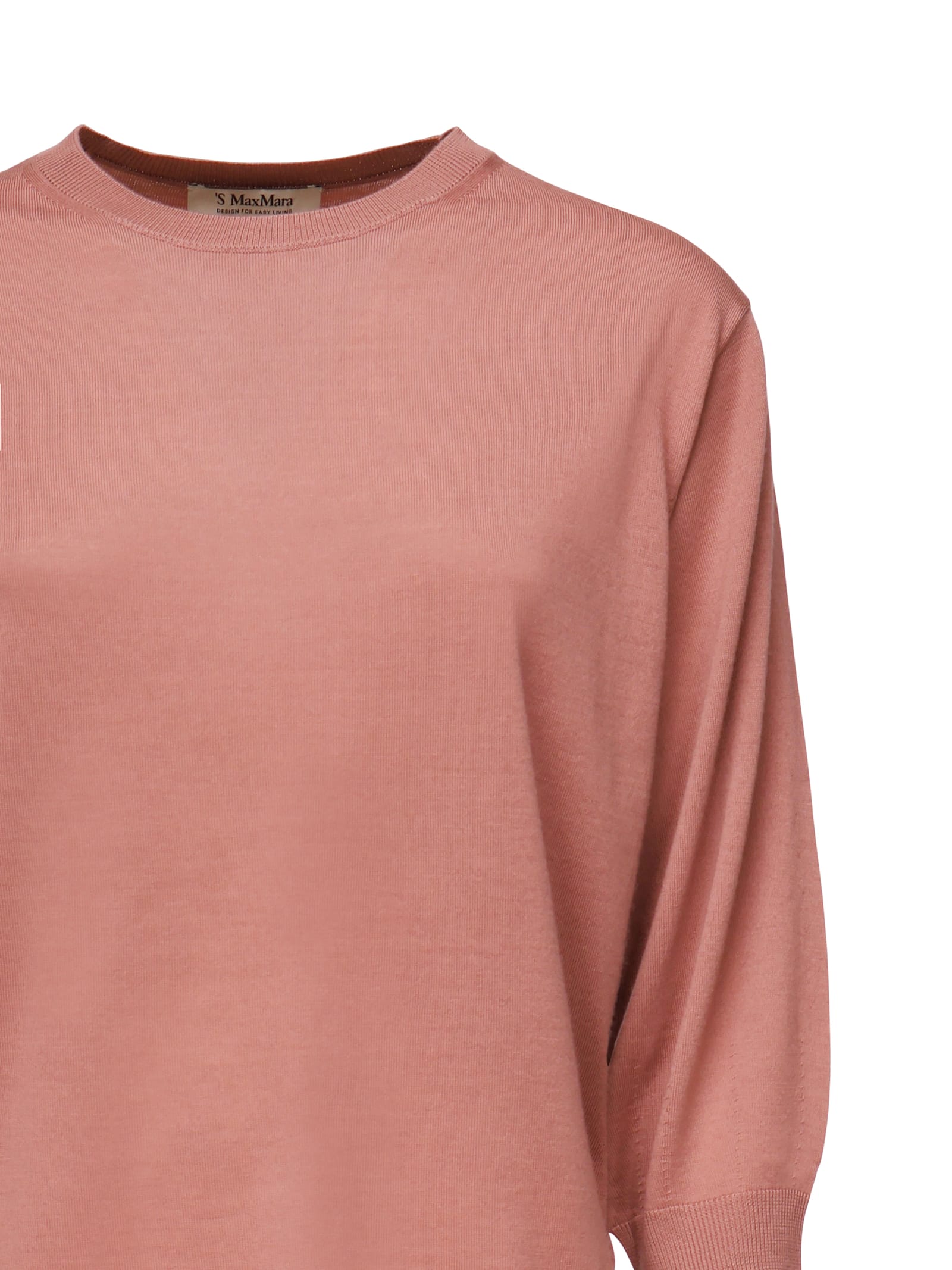 's Max Mara Knitted Amici In Pink