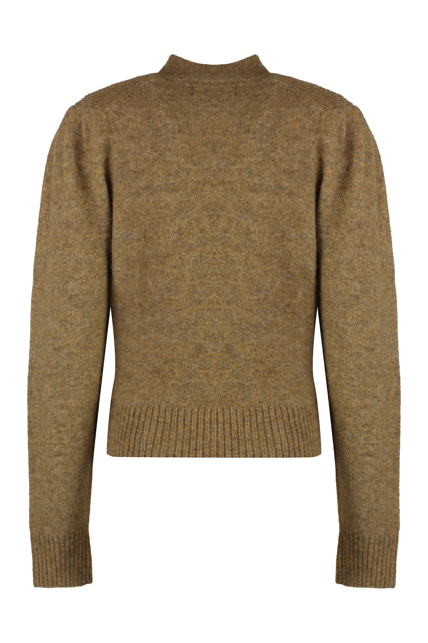 Isabel Marant Étoile Isabel Marant Etoile Honey Wool-blend Crew-neck Sweater In Brown