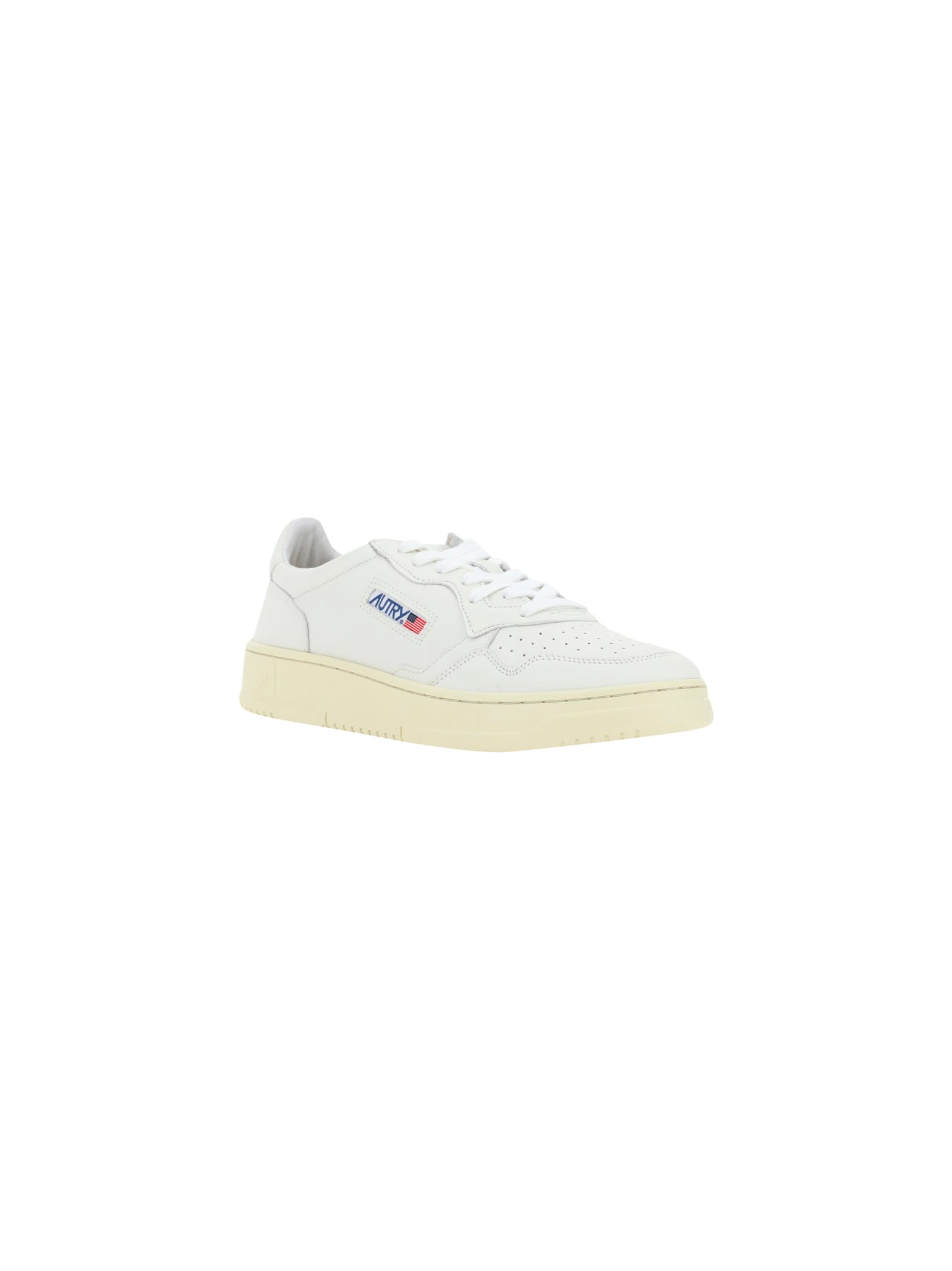 Shop Autry Low 01 Sneakers In White