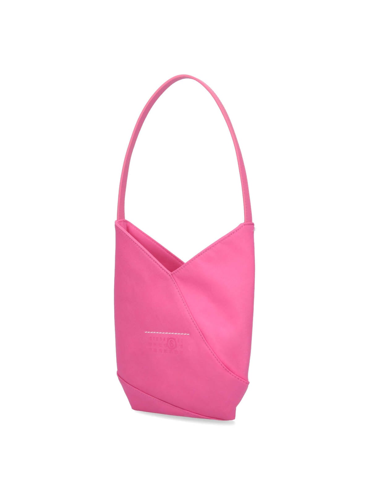 Shop Mm6 Maison Margiela Japanese Satin Tote Bag In Pink