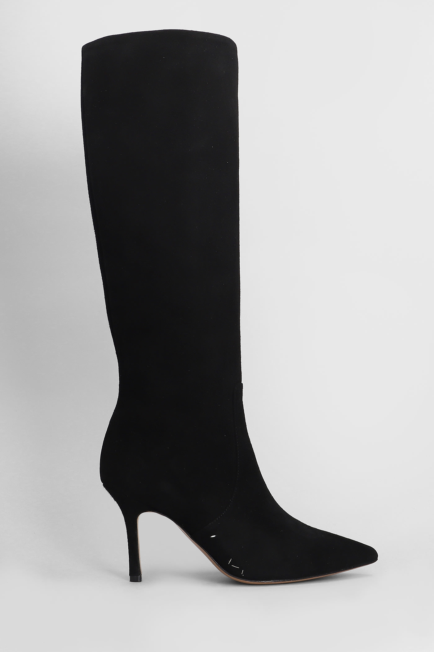 The Seller High Heels Boots In Black Suede