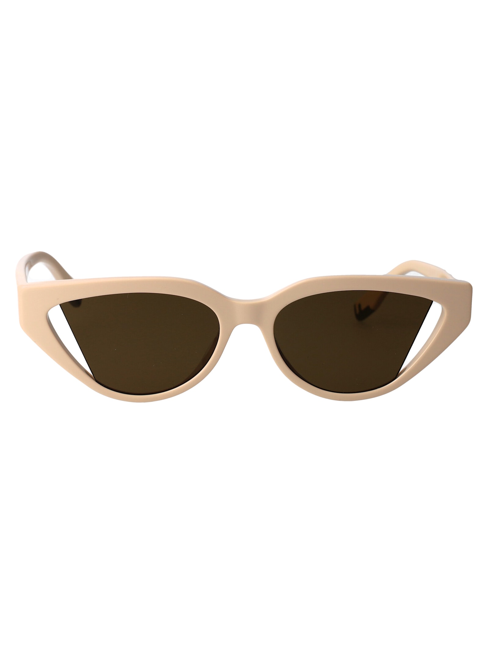 Shop Fendi Way Sunglasses In White