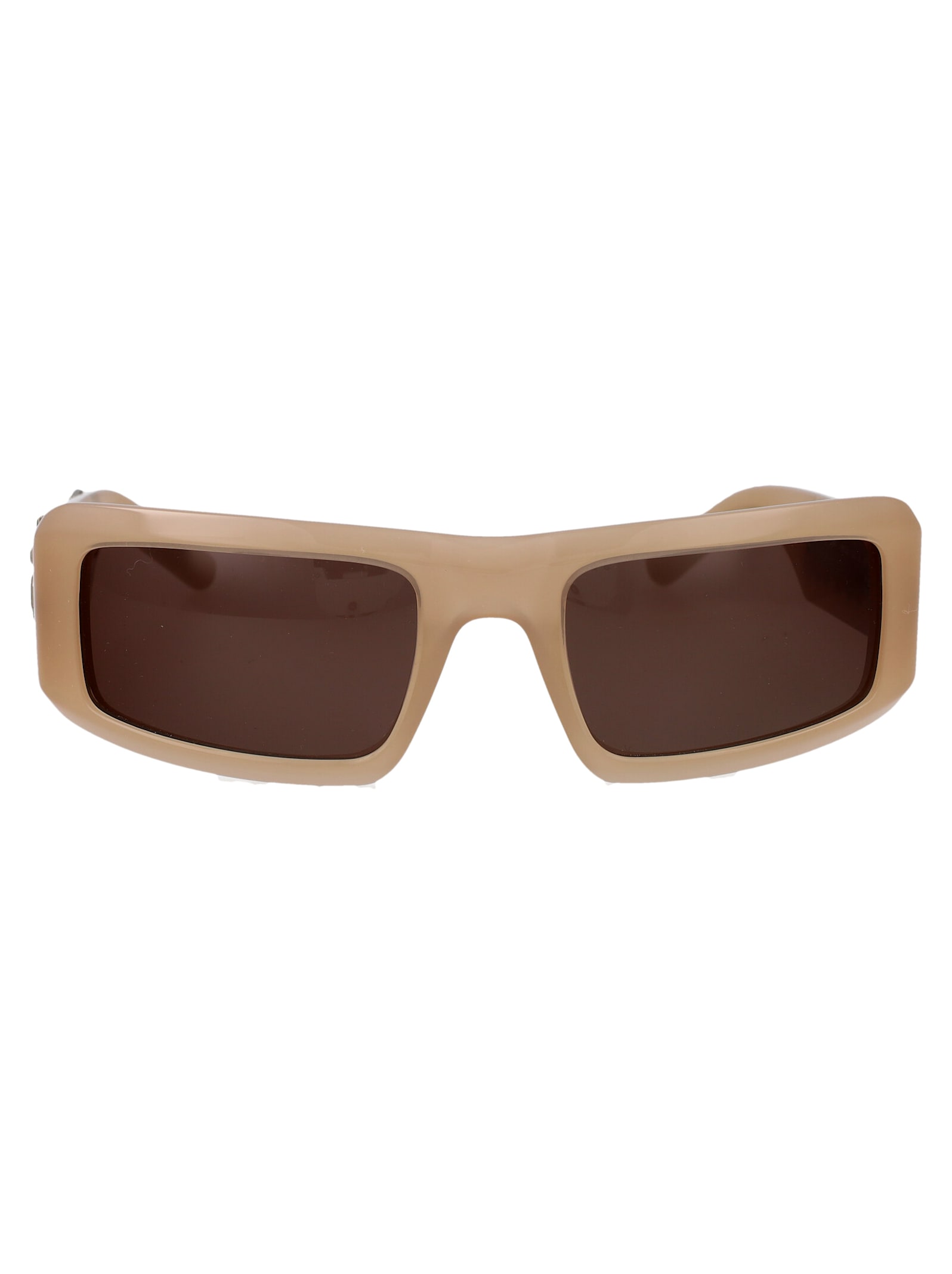 Shop Palm Angels Kerman Sunglasses In 1764 Nude