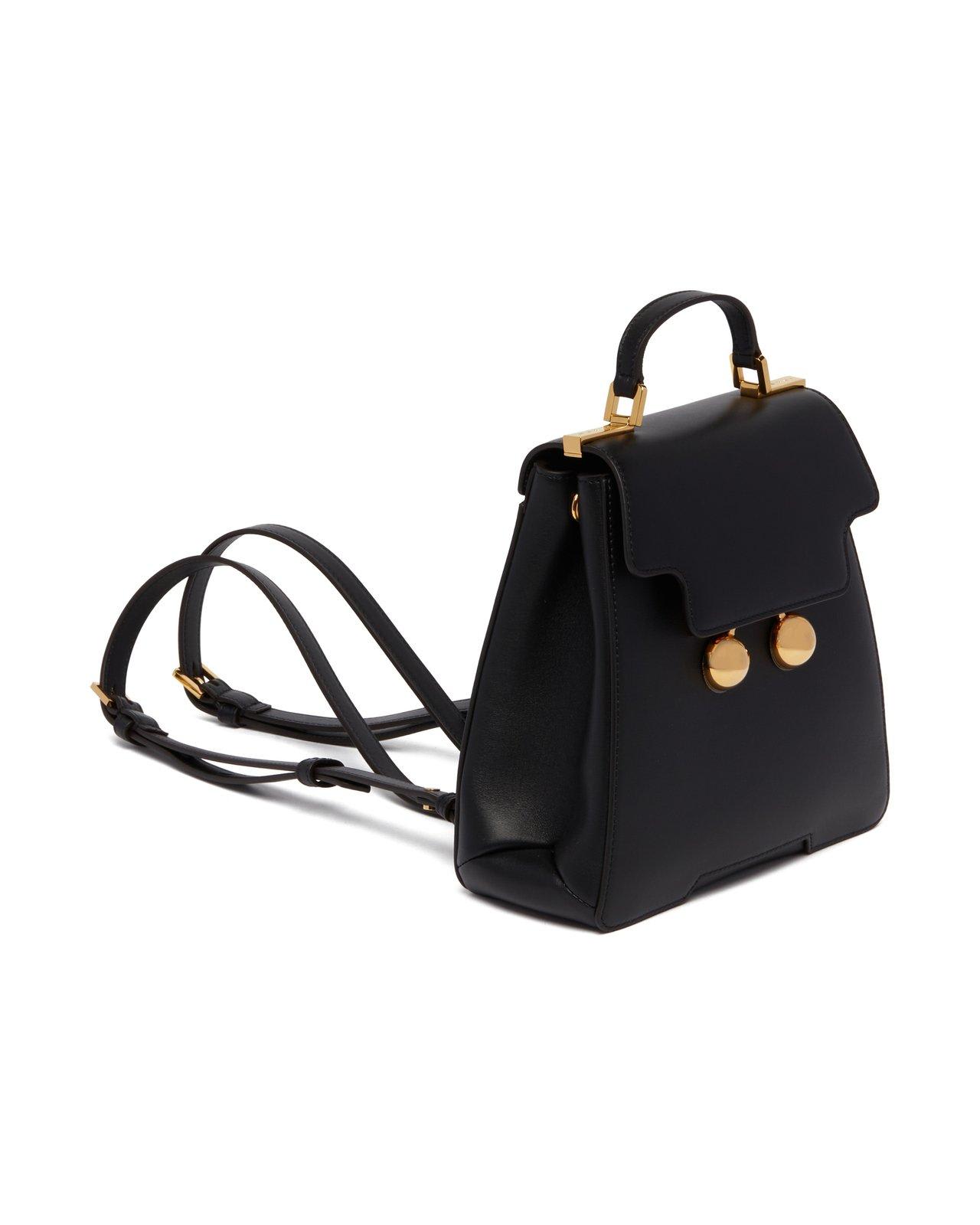 Shop Marni Trunkaroo Trapeze Backpack In Nero