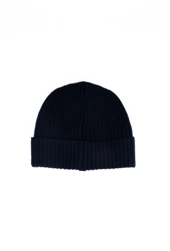 Shop Stone Island Wool Hat With N10b5 Logo