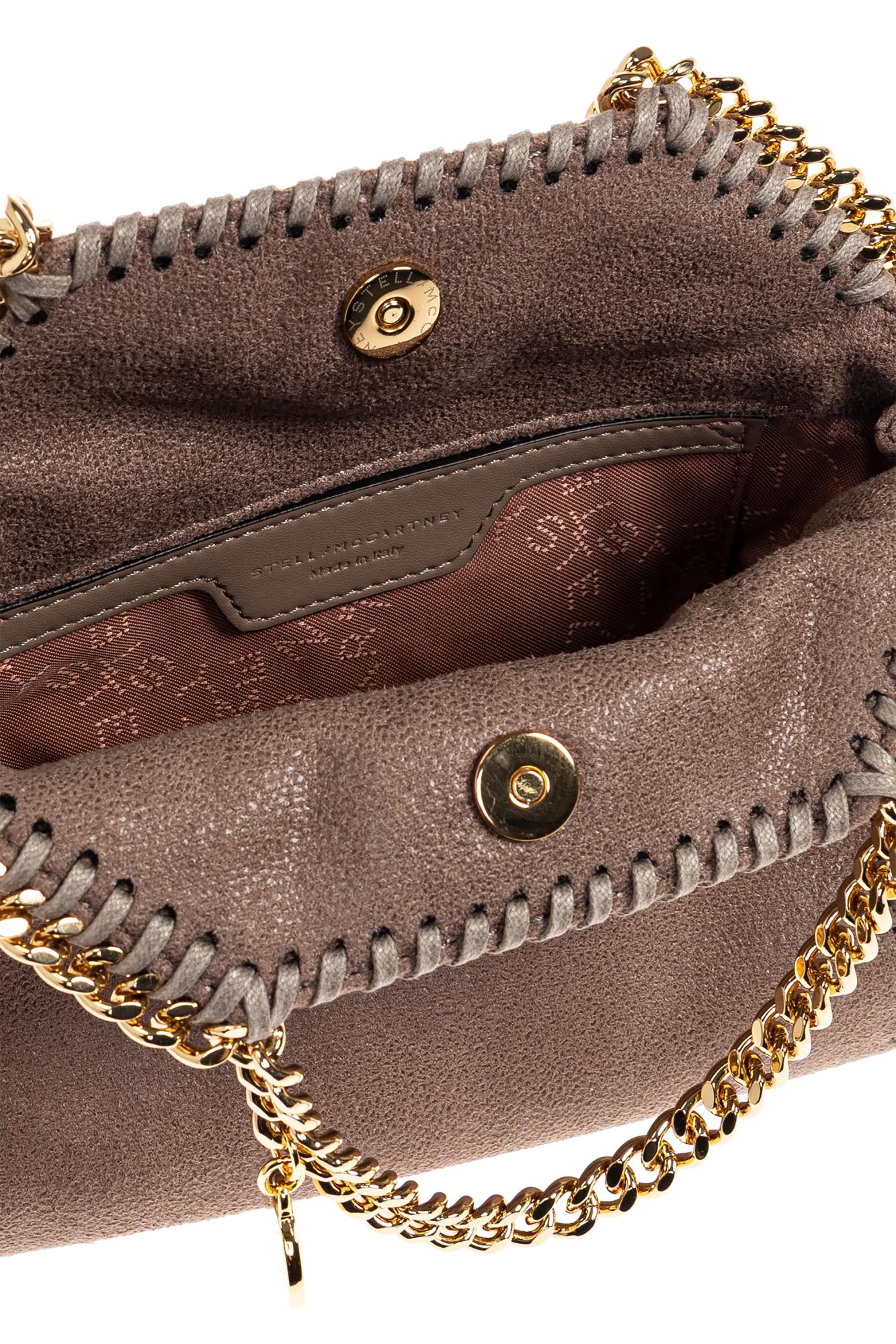 Stella Mccartney Handbag Falabella Tiny In Sand
