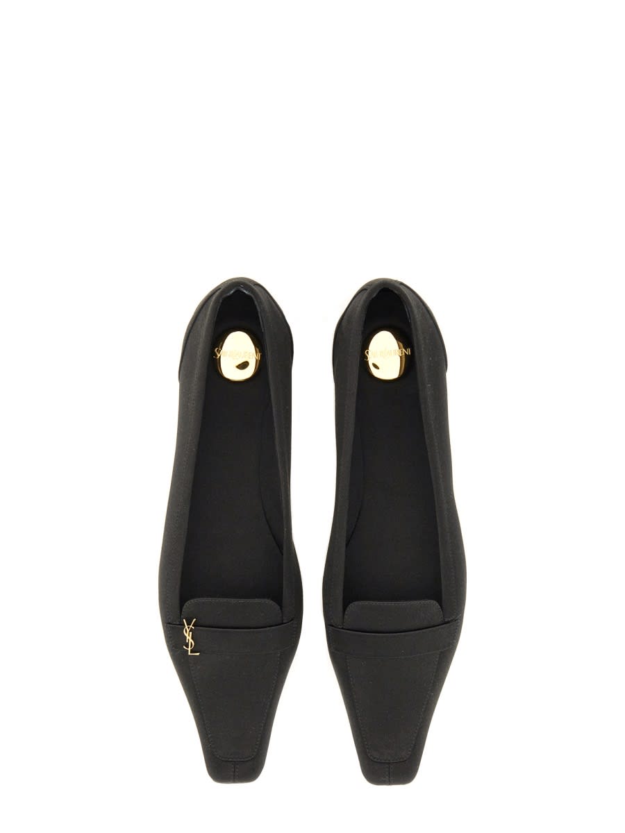 Saint Laurent Women's Poppy Satin Ballets