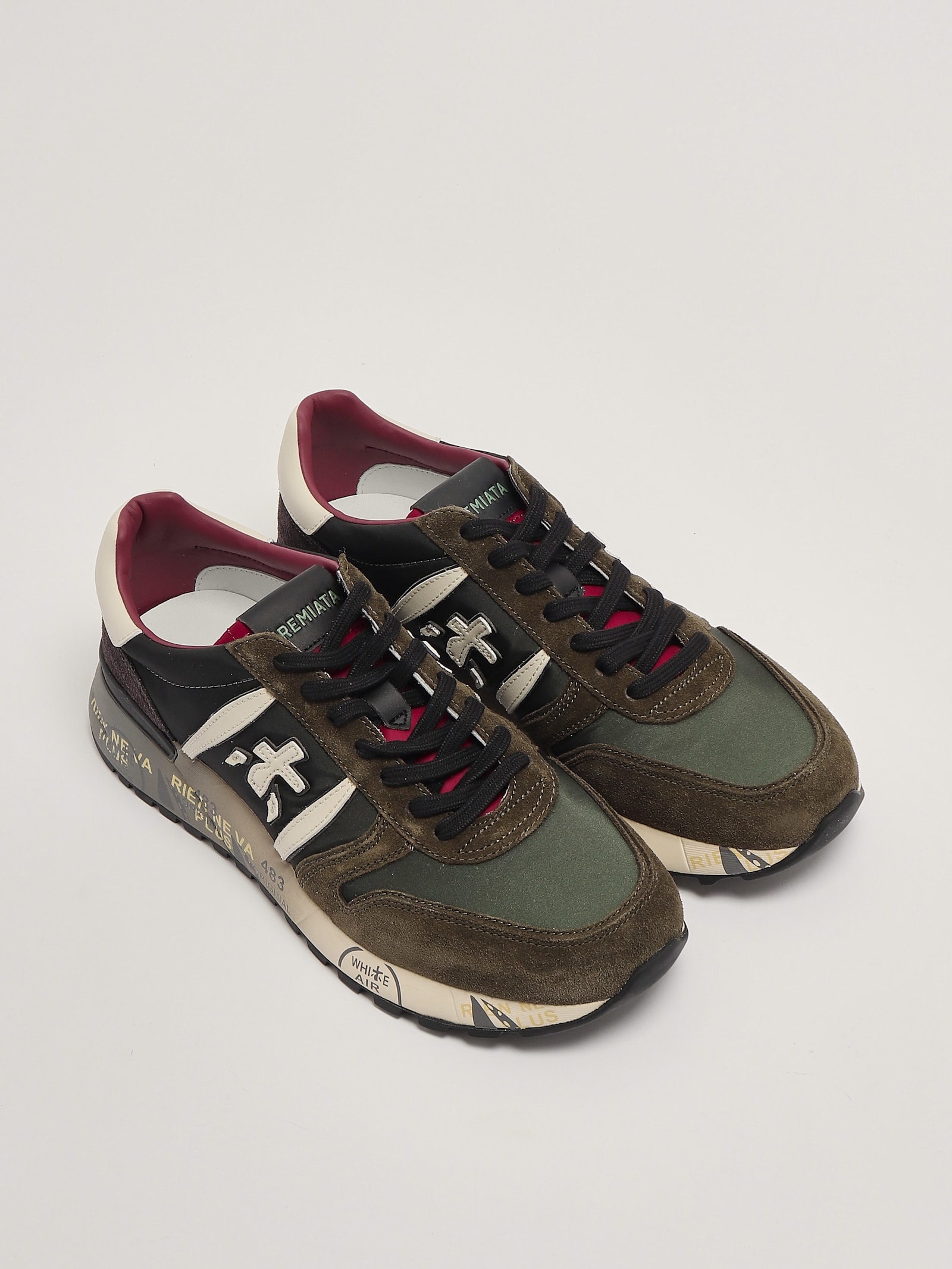 Shop Premiata Lander Sneaker In Fango