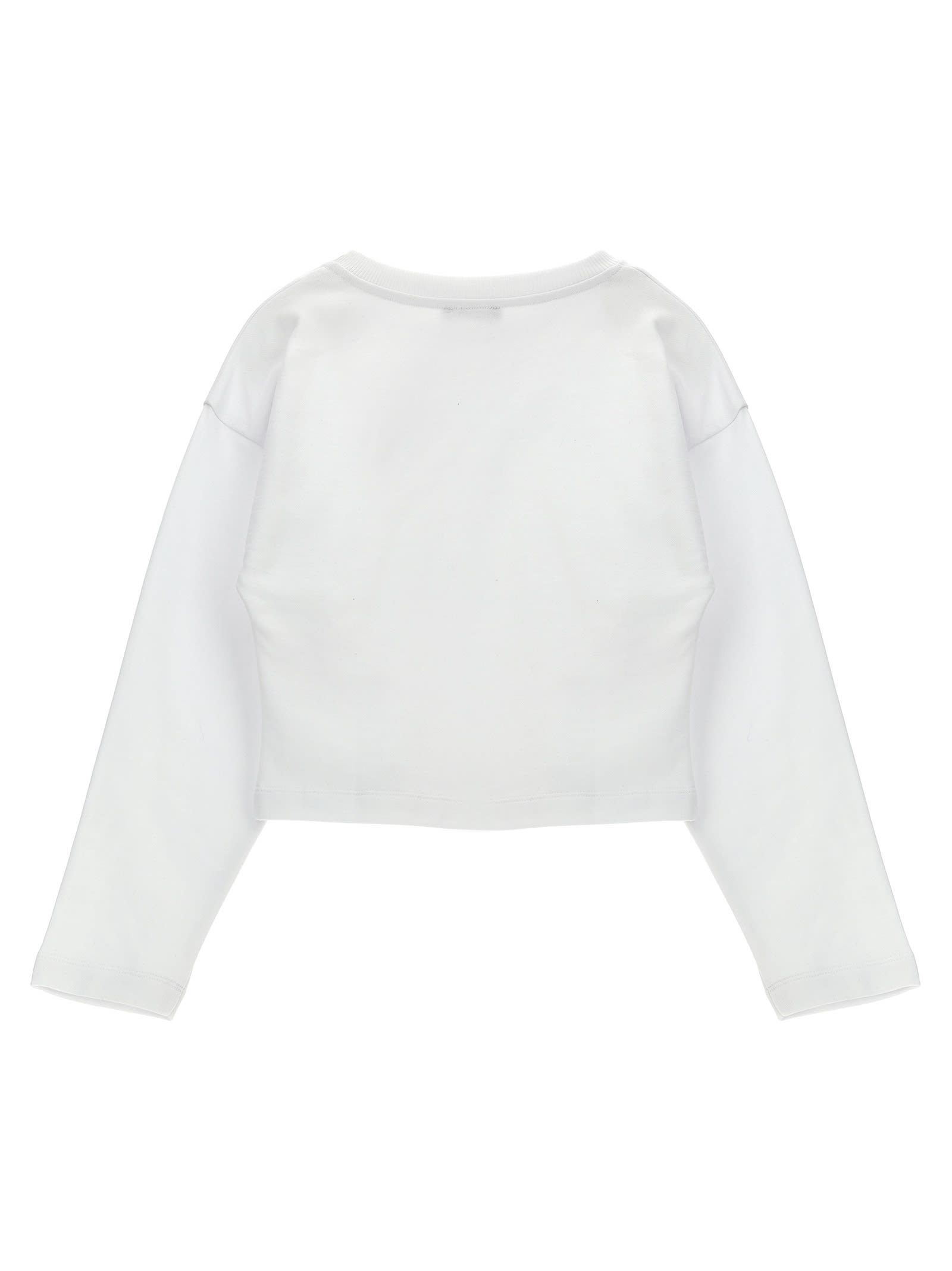 Balmain Vintage Sweatshirt In White