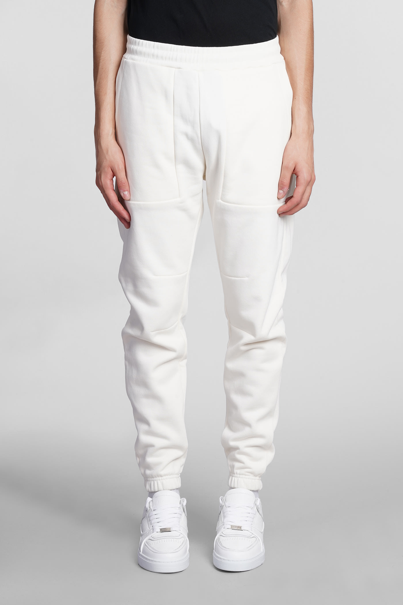 Low Brand Pants In White Cotton