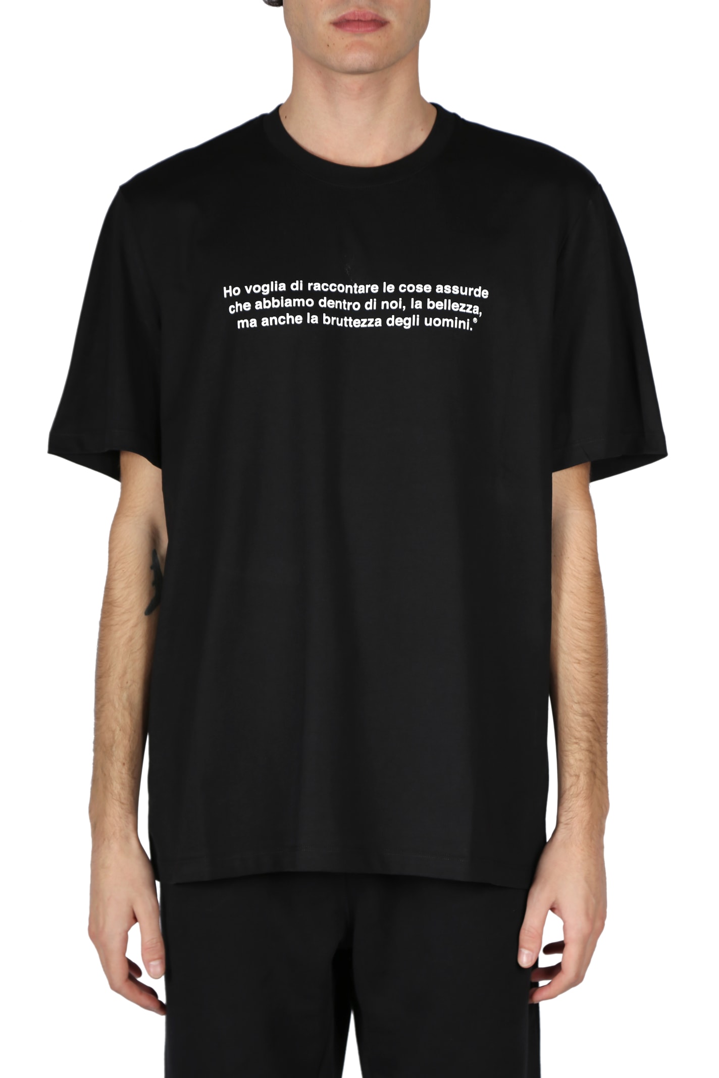 MSGM Cotton T-shirt With Print