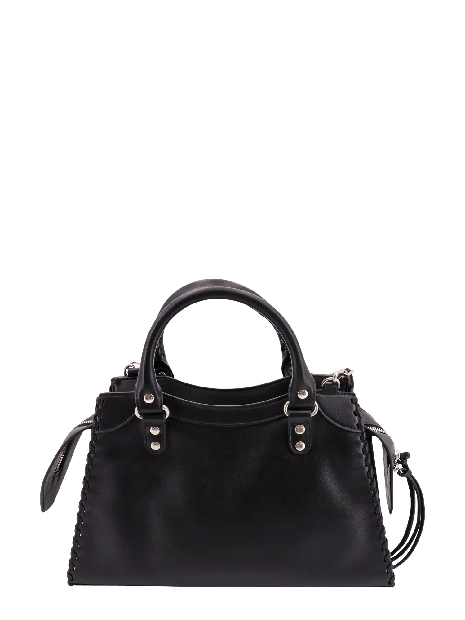 BALENCIAGA: Neo Classic City XS bag in leather with shoulder strap - Black