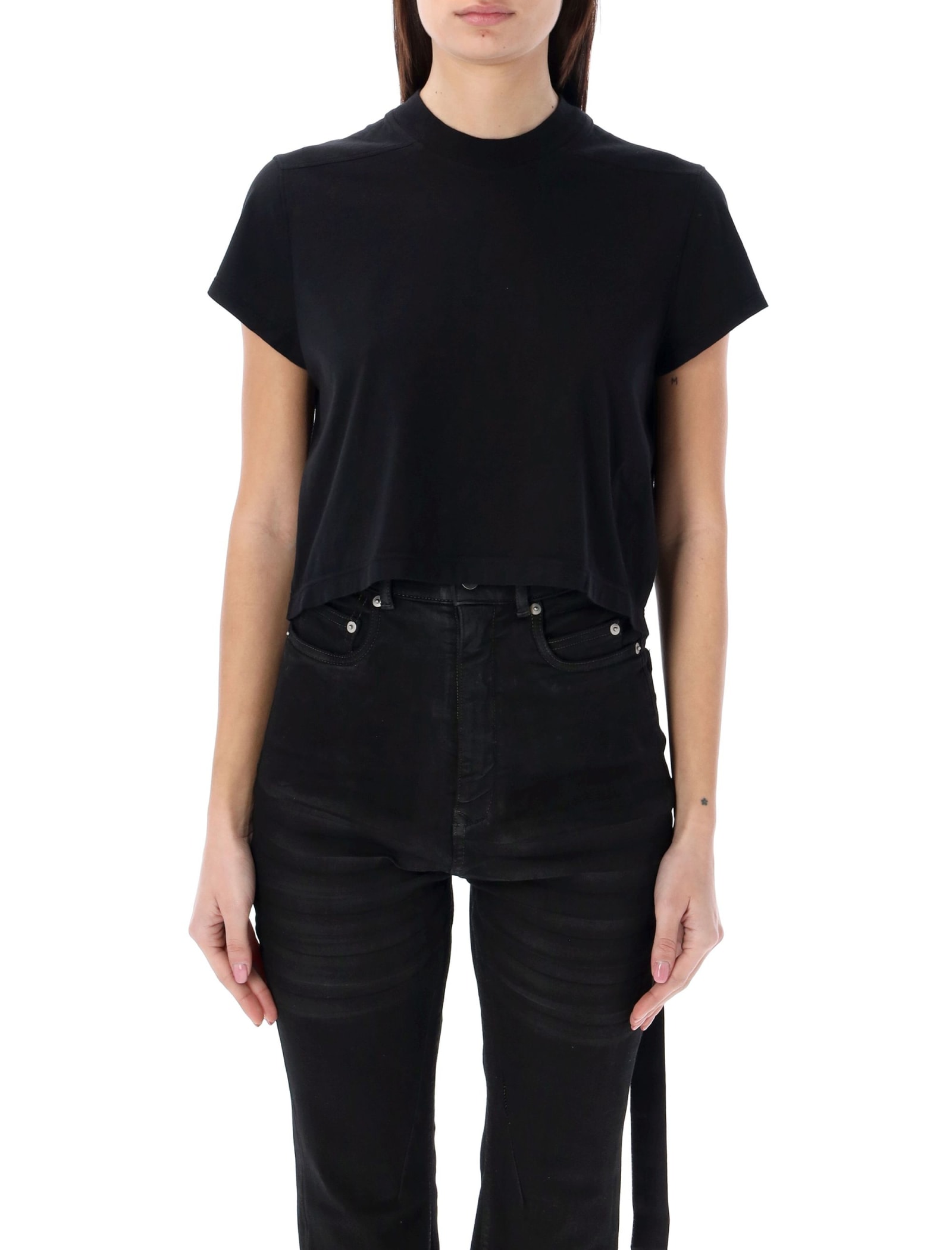 Drkshdw Cropped Small Level T In Black