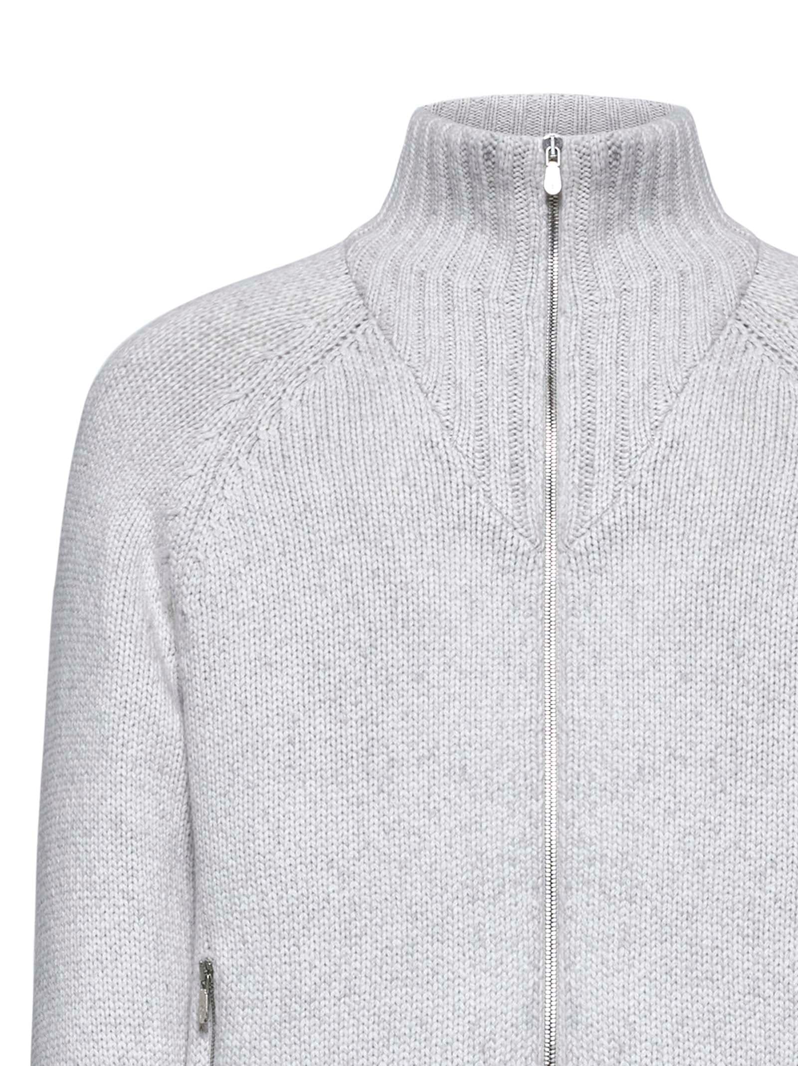 Shop Brunello Cucinelli Jacket In Grey