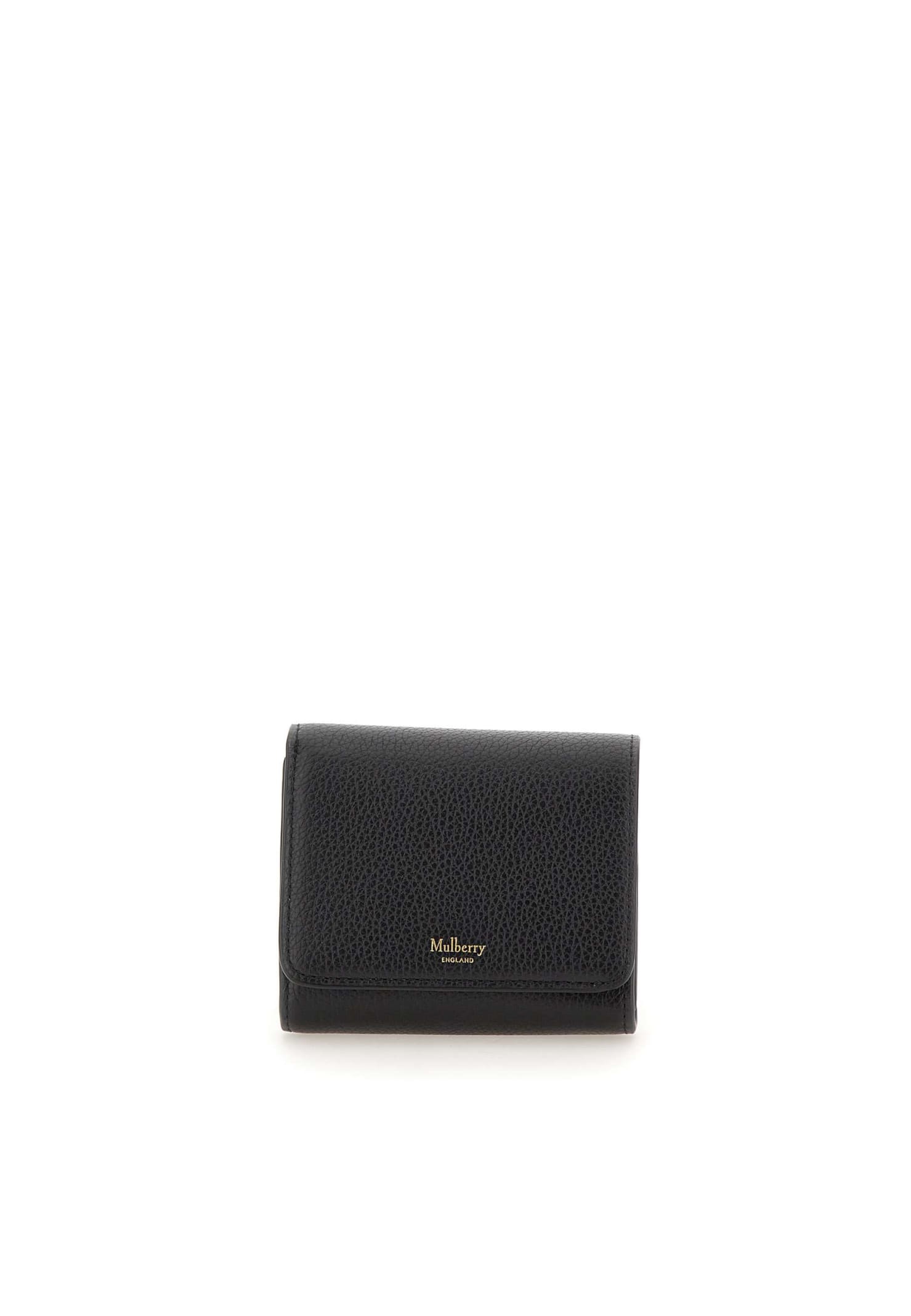 Mulberry Black Leather Wallet