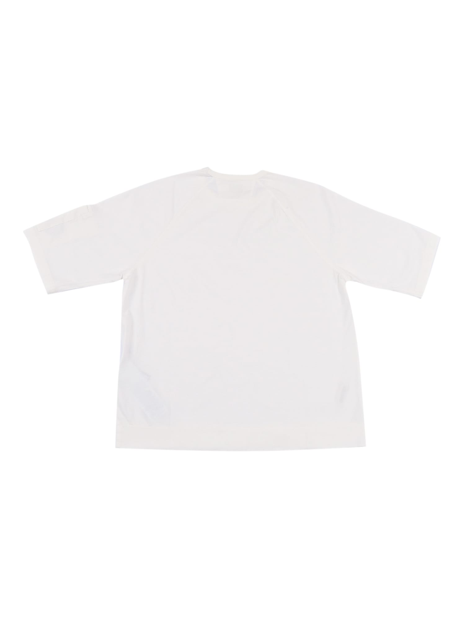 C.p. Company Undersixteen Short Sleeved Maxi T-shirt In White
