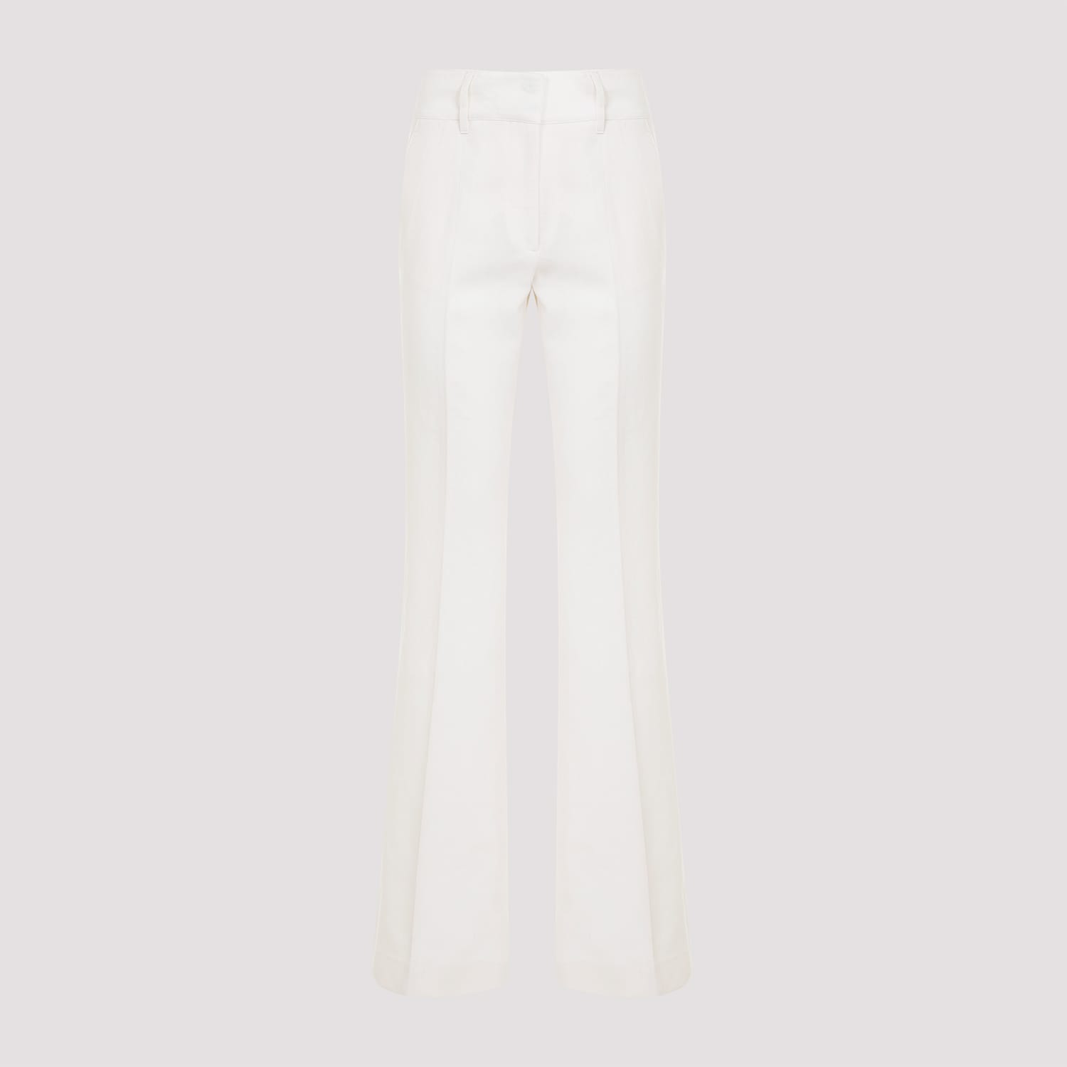 Shop Gabriela Hearst Rhein Pant In Ivr Ivory