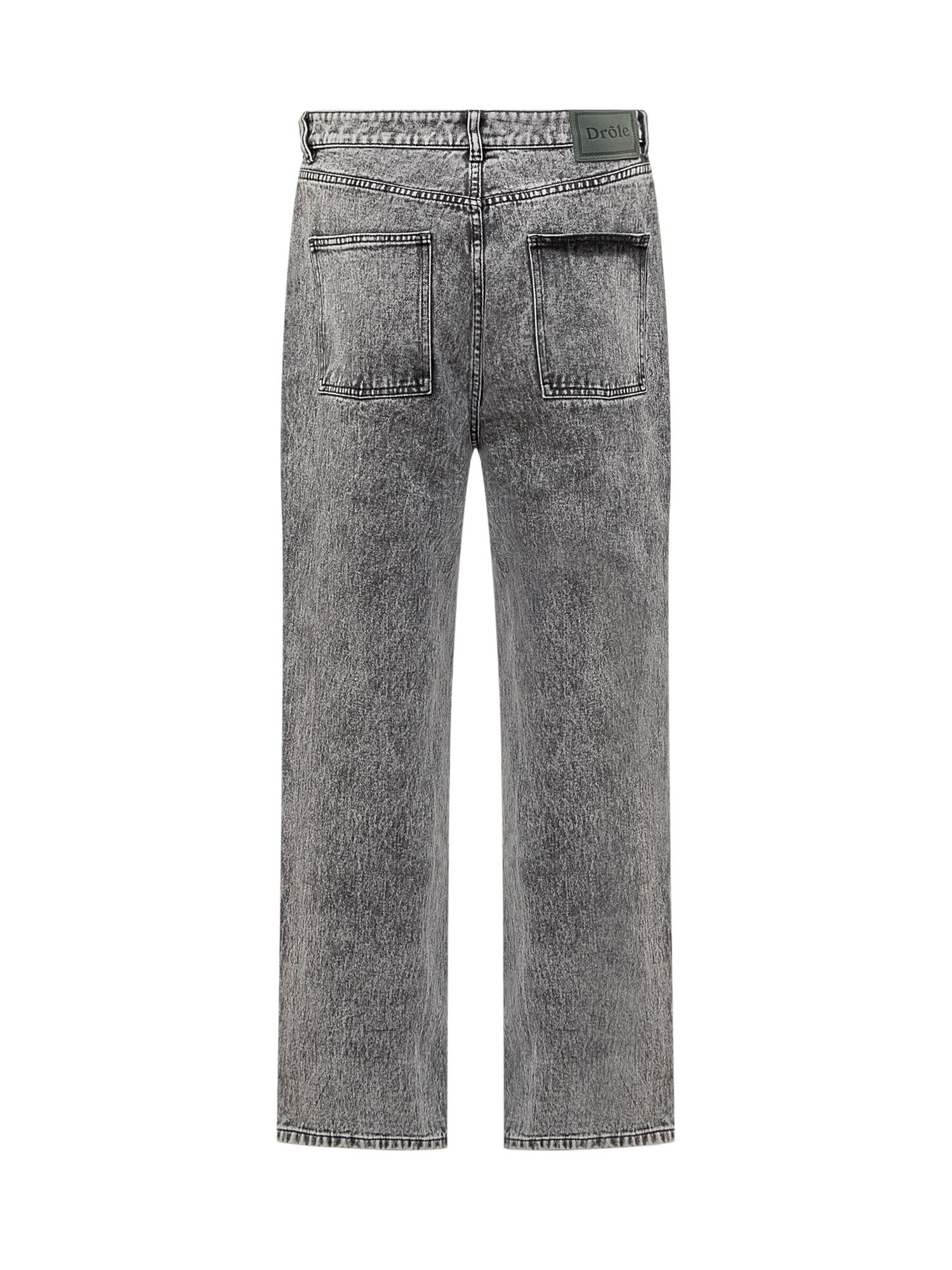 Shop Drôle De Monsieur Jeans In Grey