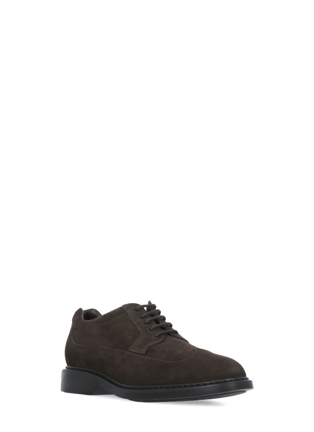 Hogan Brown H576 Lace-up In Brown