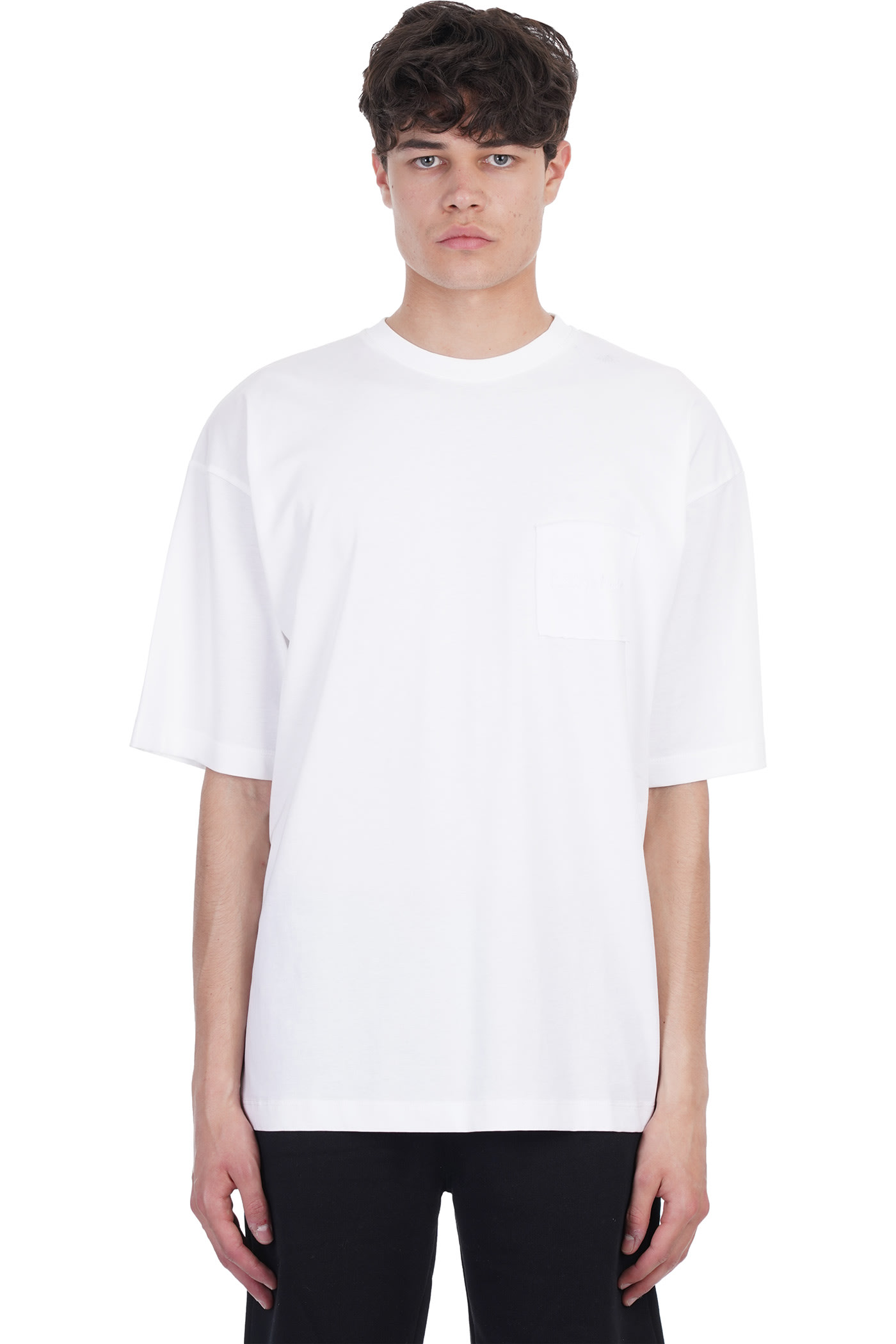 Philippe Model Maurice T-shirt In White Cotton