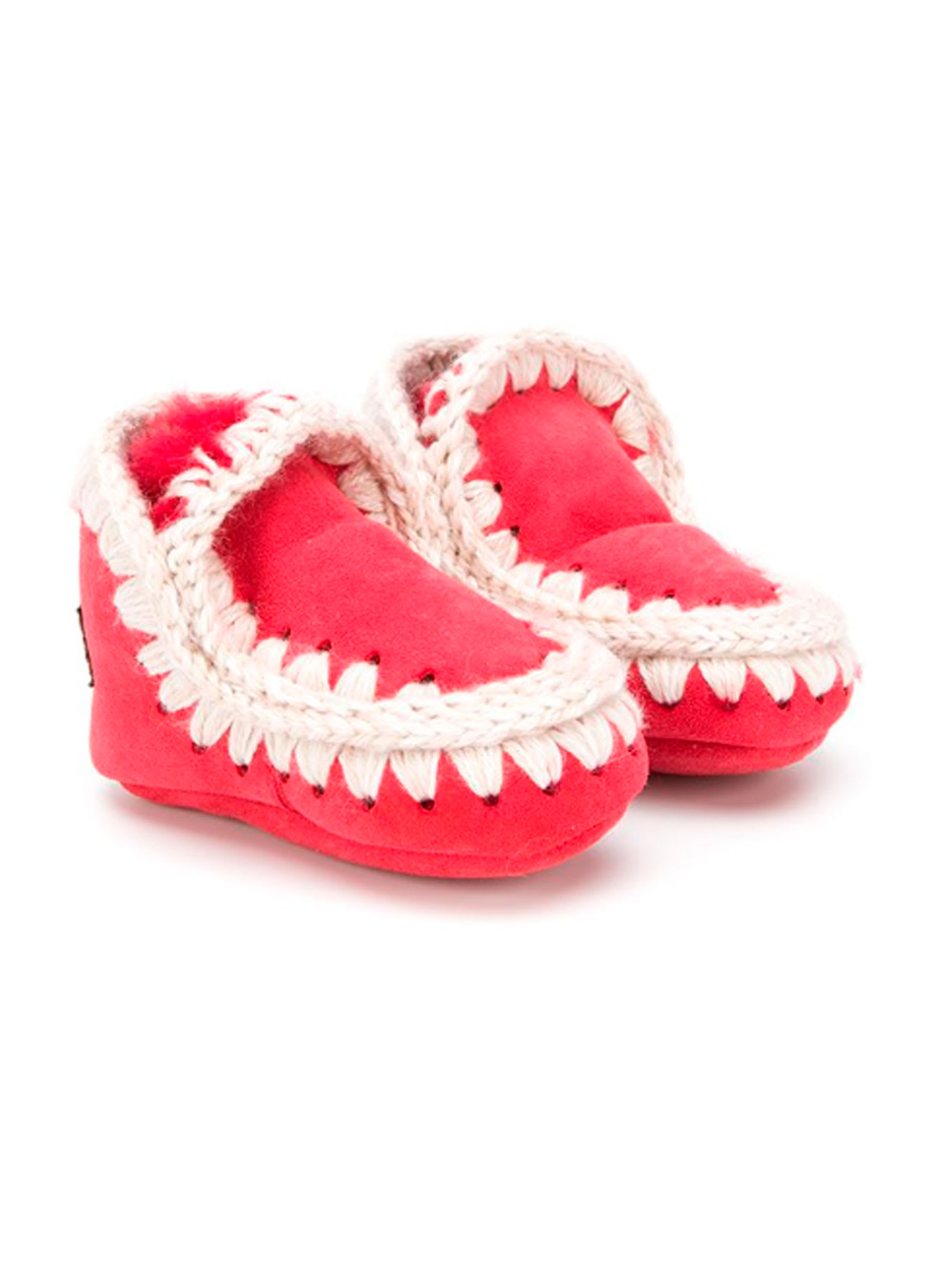 Mou Eskimo Coral Baby Boots