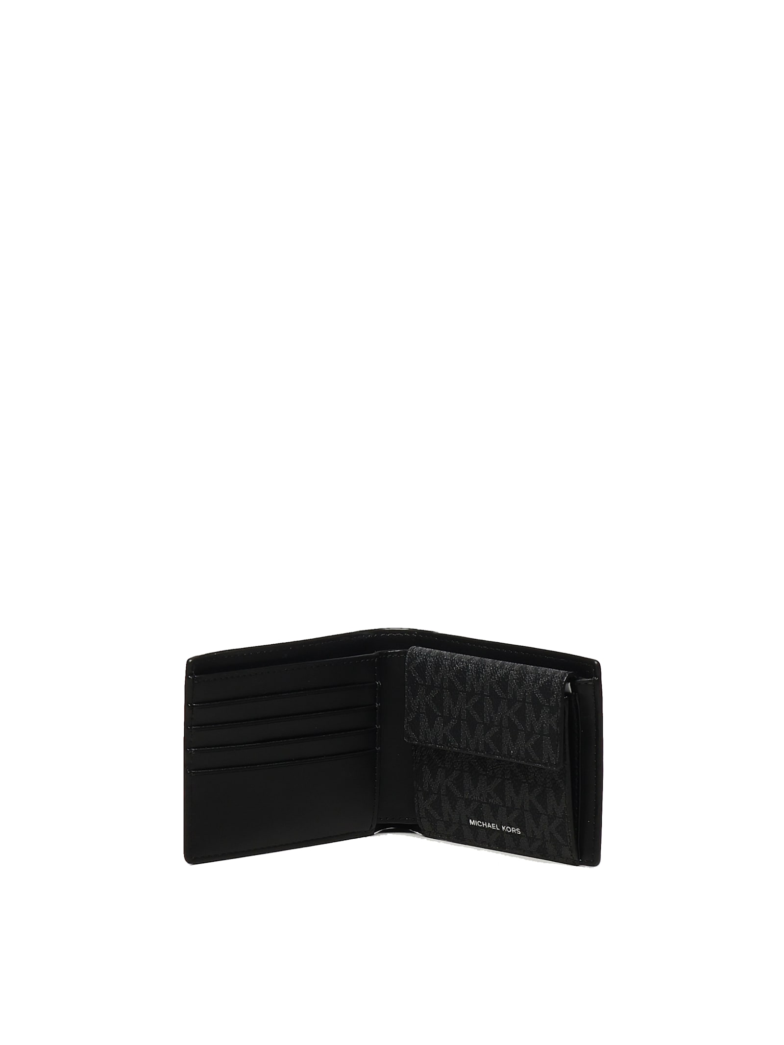 Michael Michael Kors Bifold Wallet In Blue