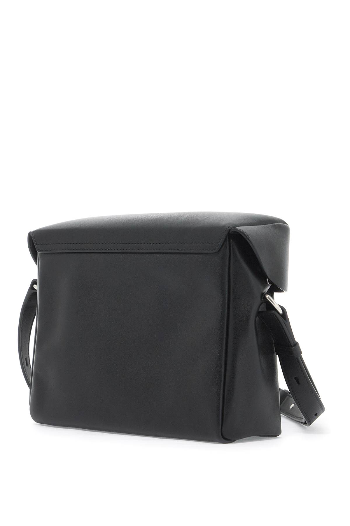 Shop Jil Sander Lid Crossbody Bag In Black (black)