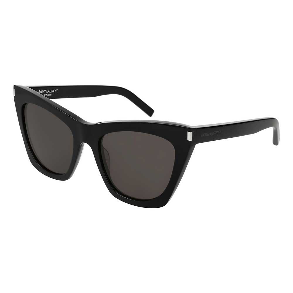 Saint Laurent Aint Laurent Sunglasses Sl 214 Kate In Nero/grigio