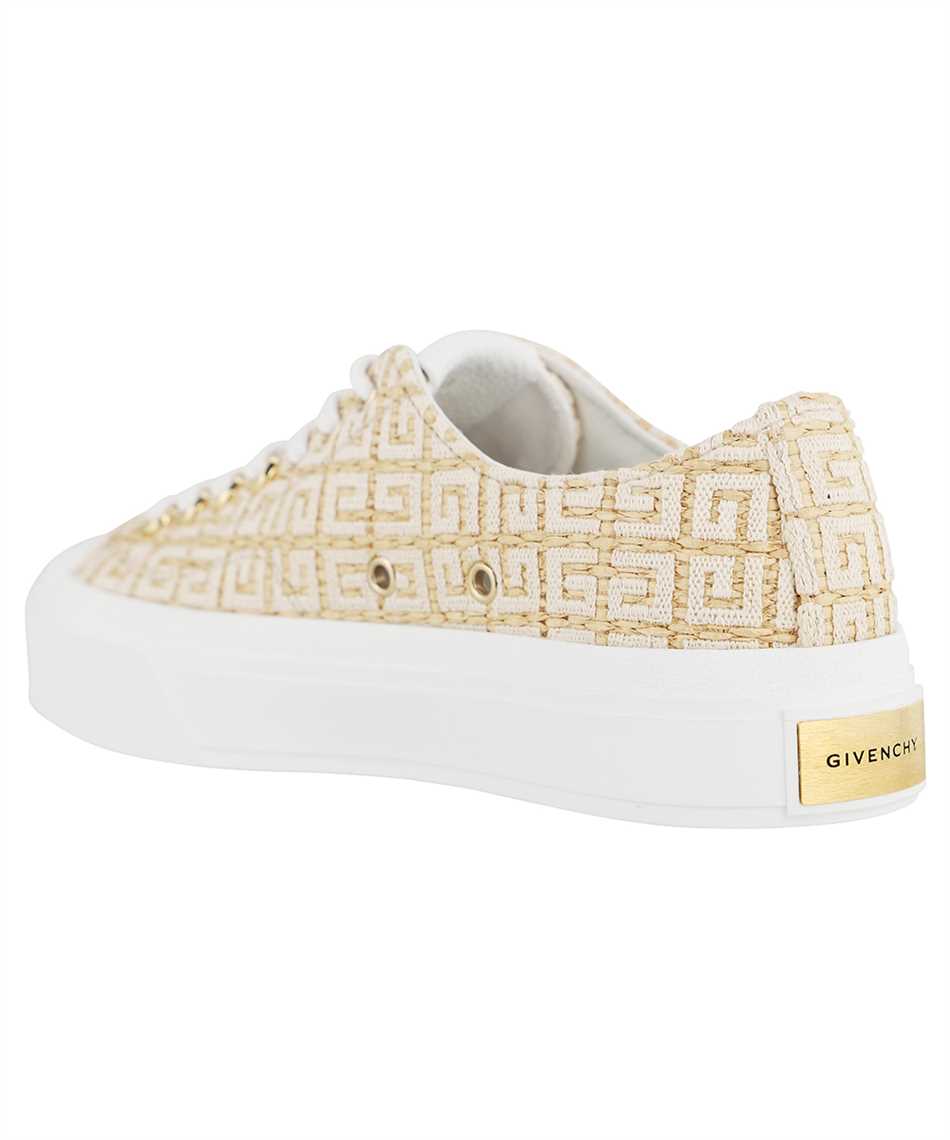 Givenchy 4g-pattern Platform Sneakers In White