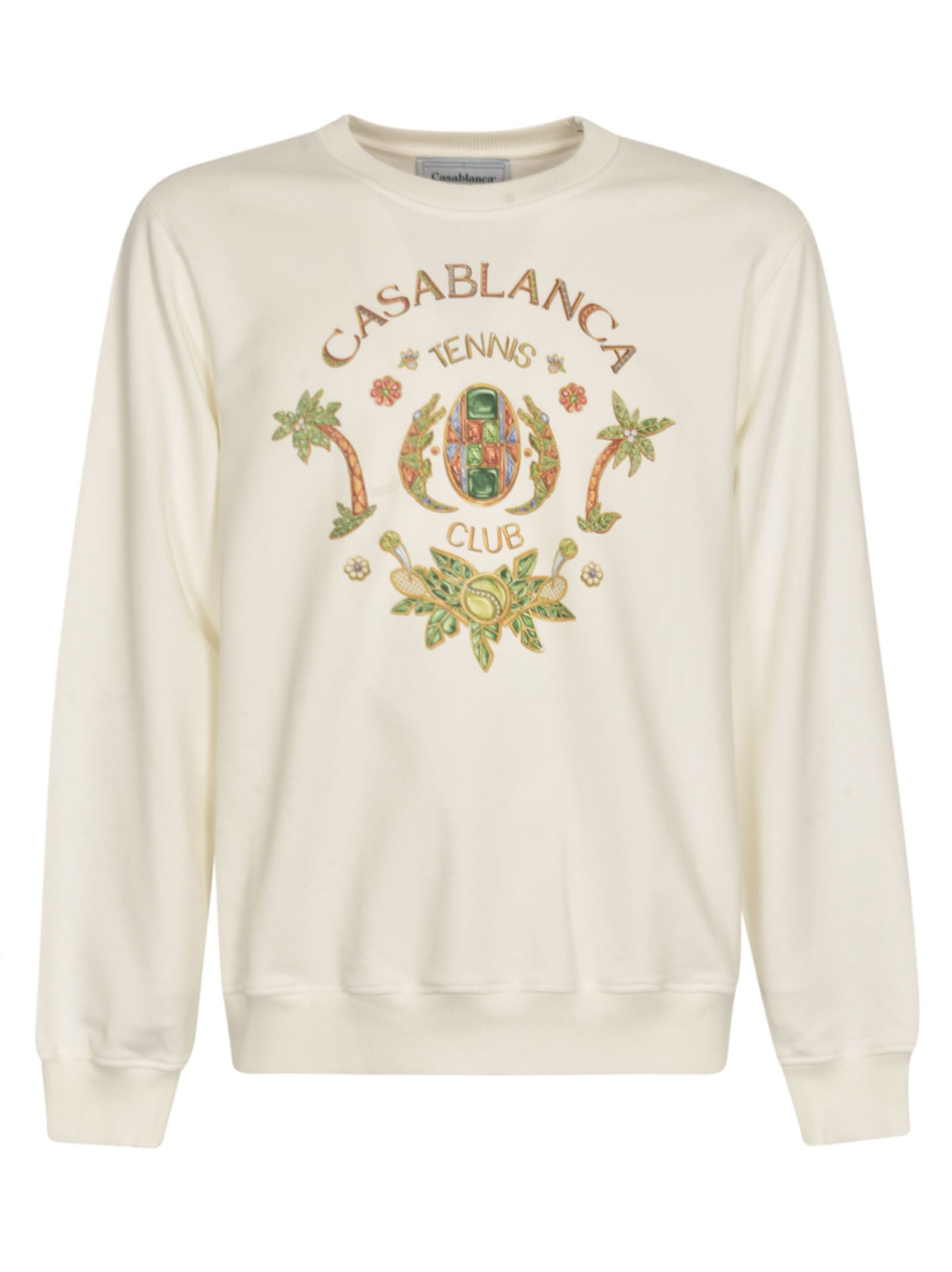 Shop Casablanca Logo Sweatshirt