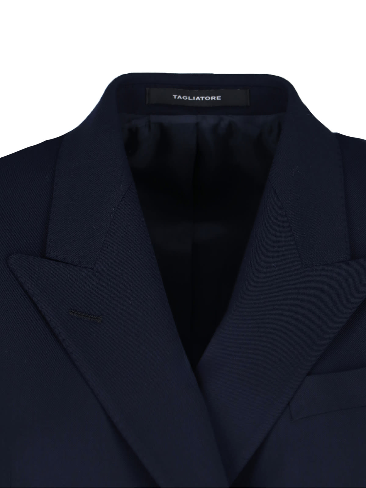 Tagliatore Tailored Double-breasted Jacket With Gold Buttons