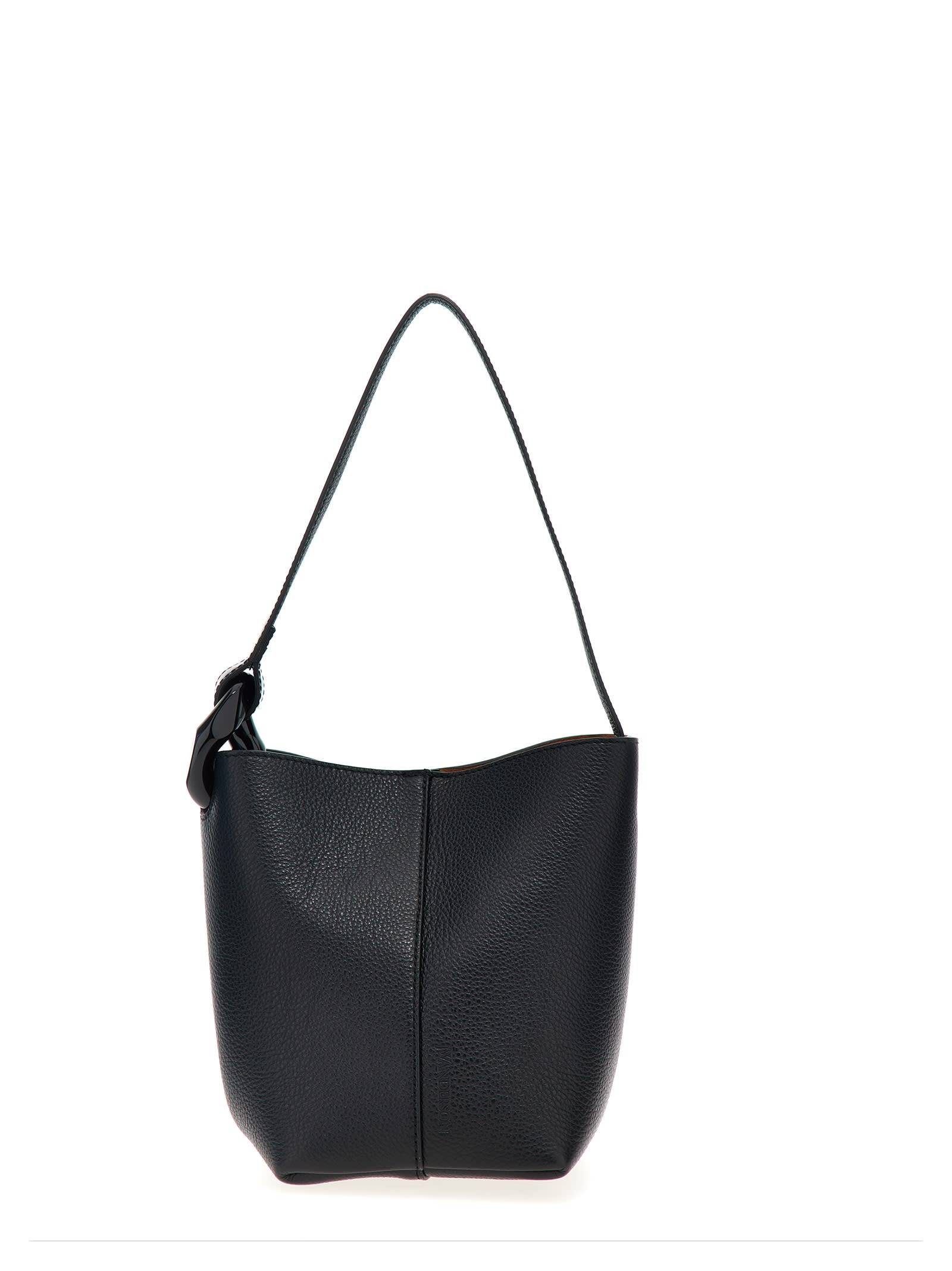 Shop Jw Anderson Jwa Corner Small Handbag In Black