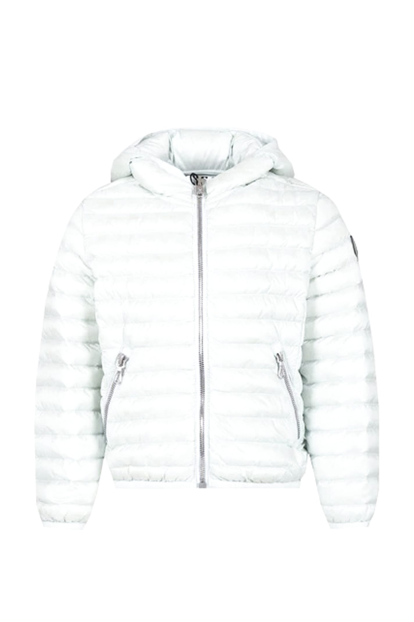 Shop Colmar Down Jacket With Hood In White