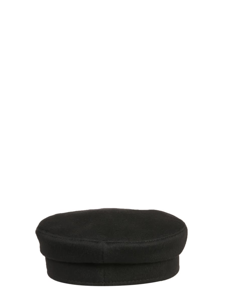 Shop Ruslan Baginskiy Baker Boy Hat In Black