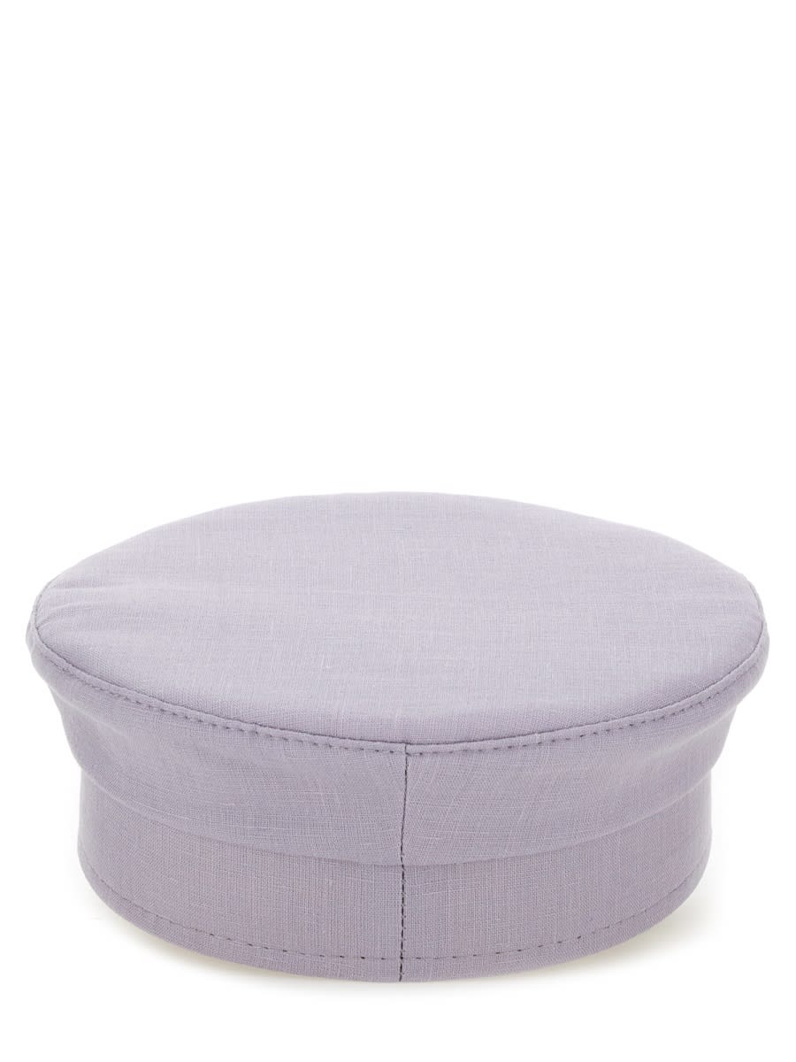 Shop Ruslan Baginskiy Baker Boy Hat In Lilac