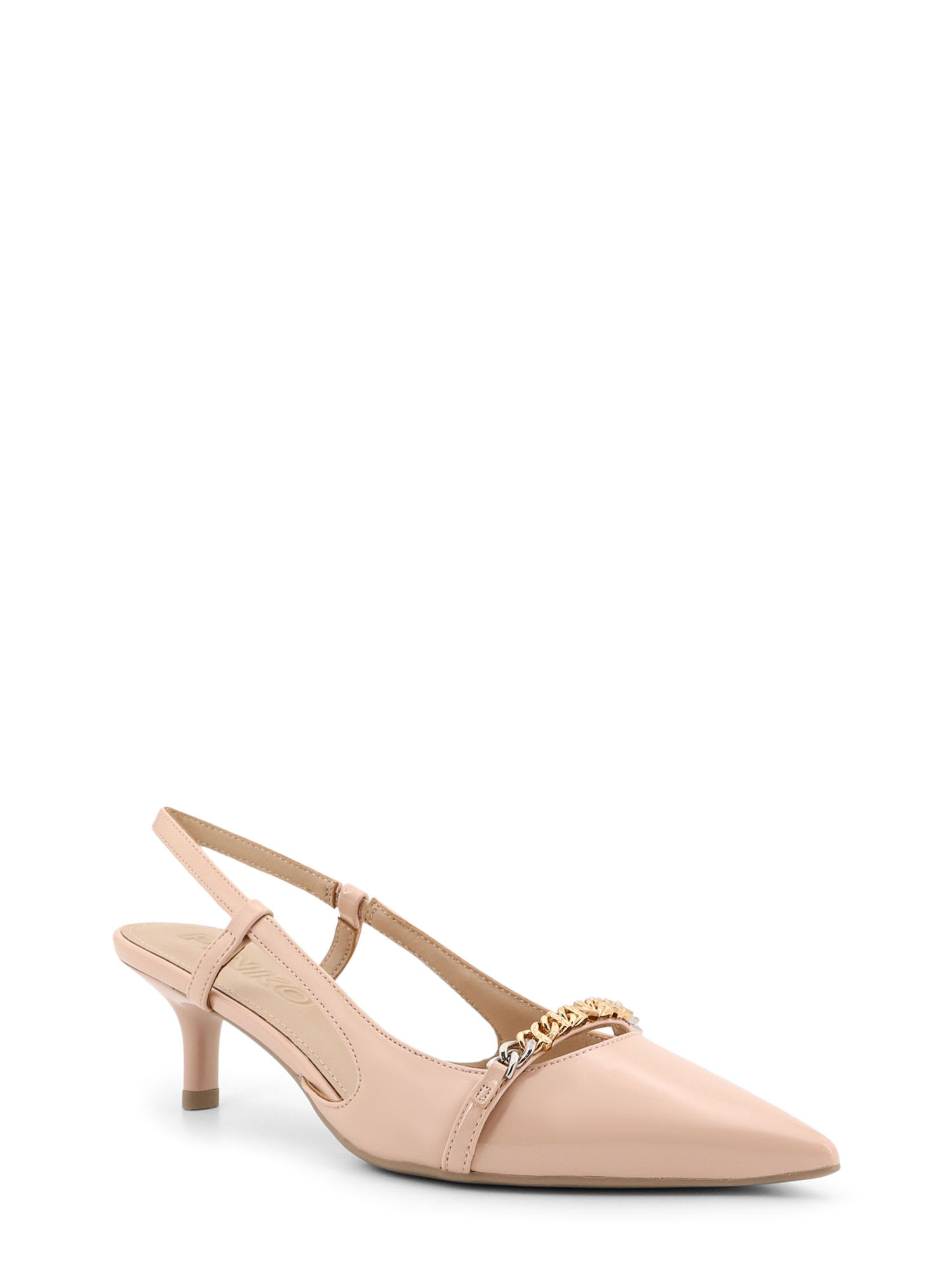 Pinko Gloria 60 Slingback Pumps In Pink