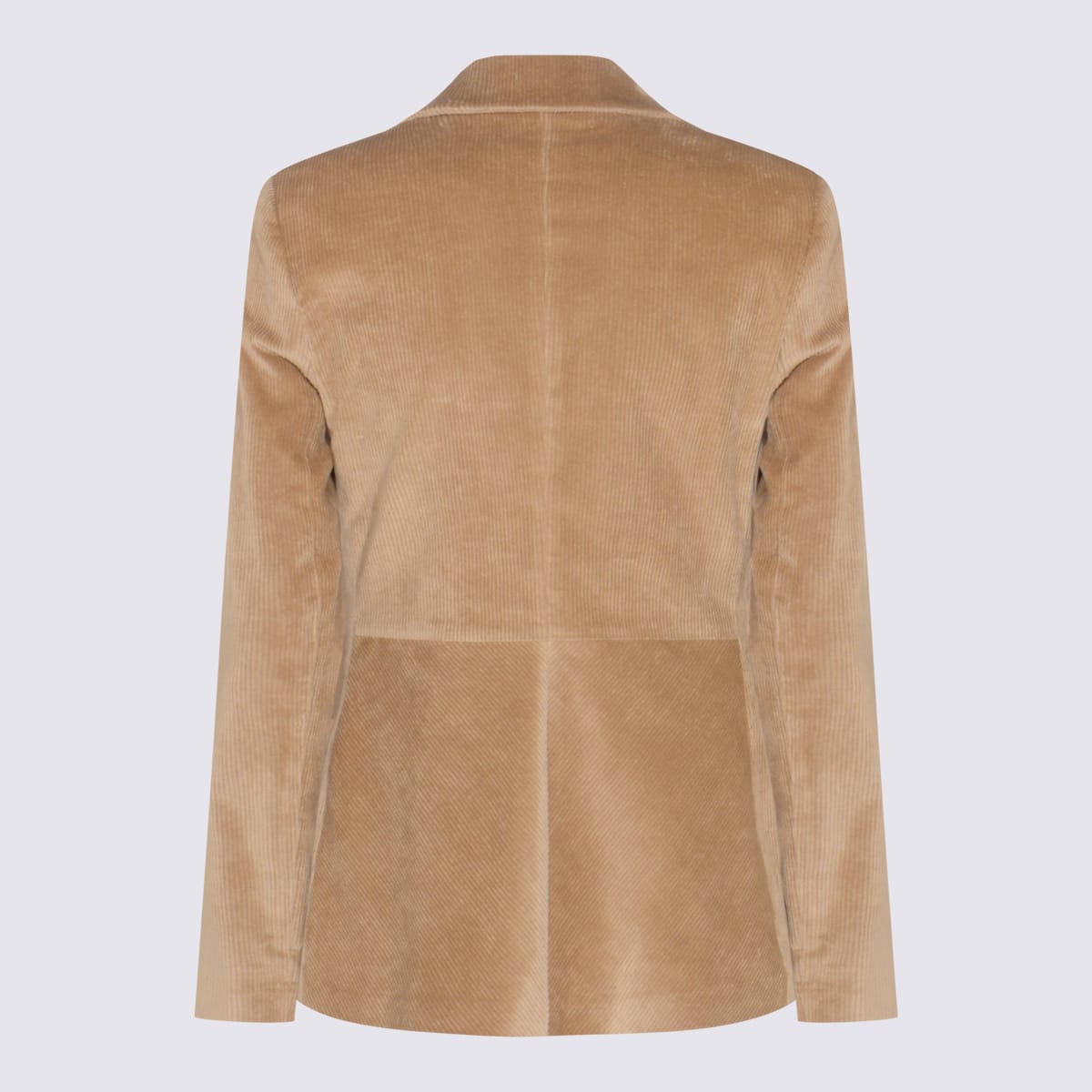 Antonelli Beige Cotton Grumello Blazer In Brown