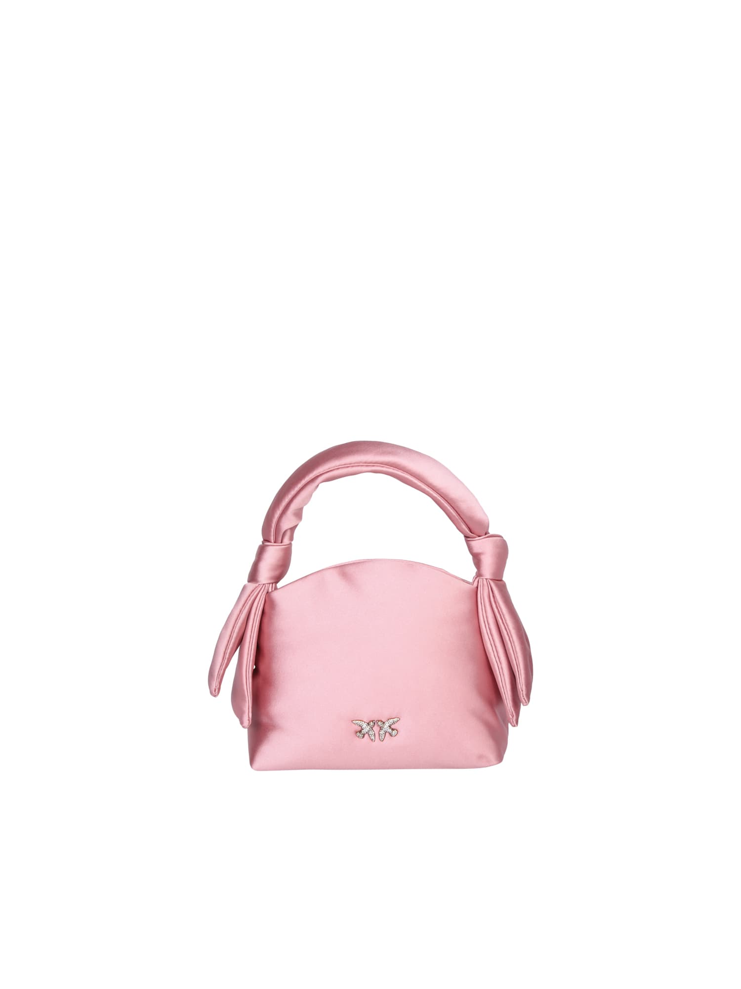 Pinko Mini Rosa Knots Pouch Bag