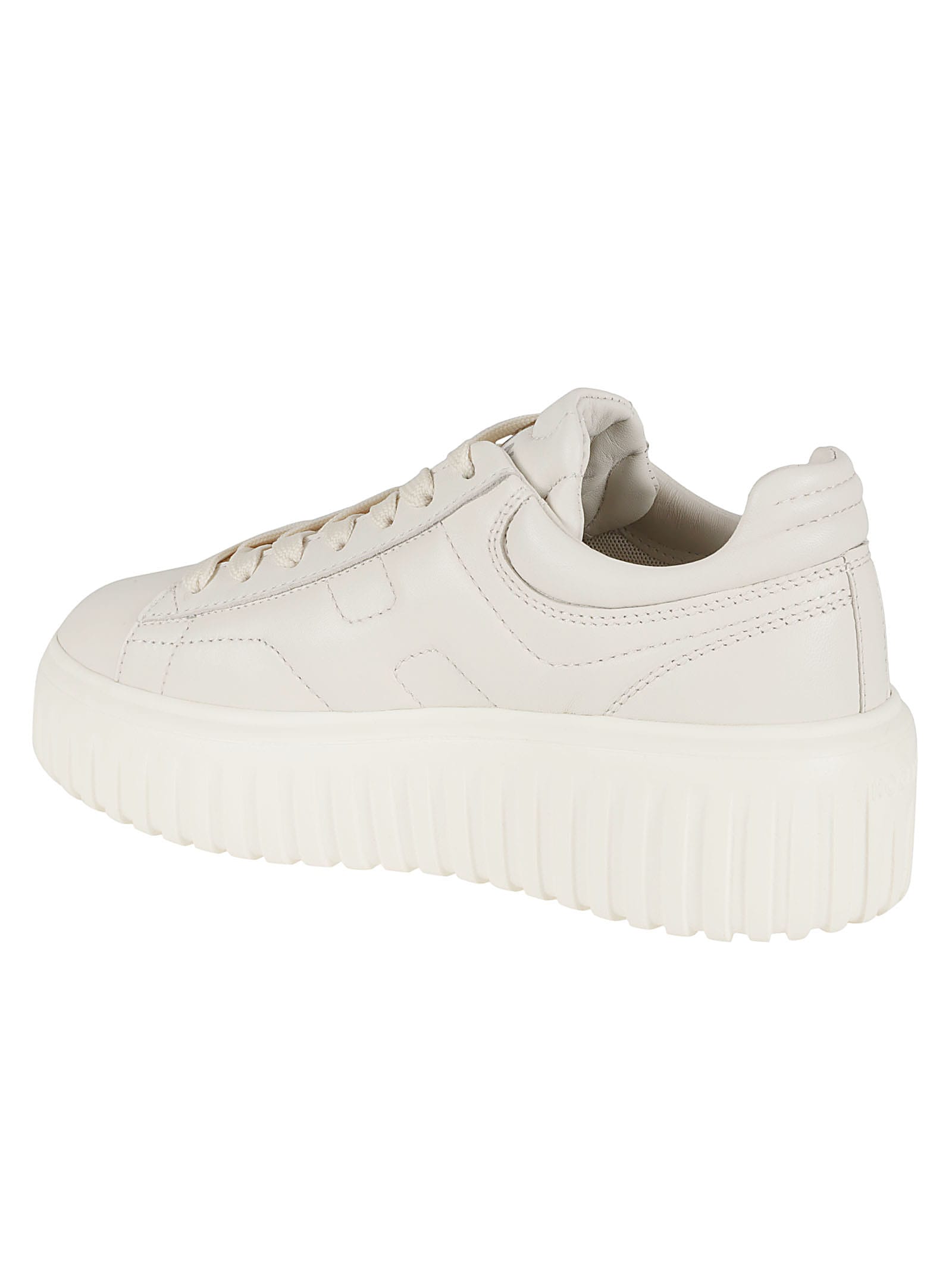 Hogan H-stripes Sneakers In White