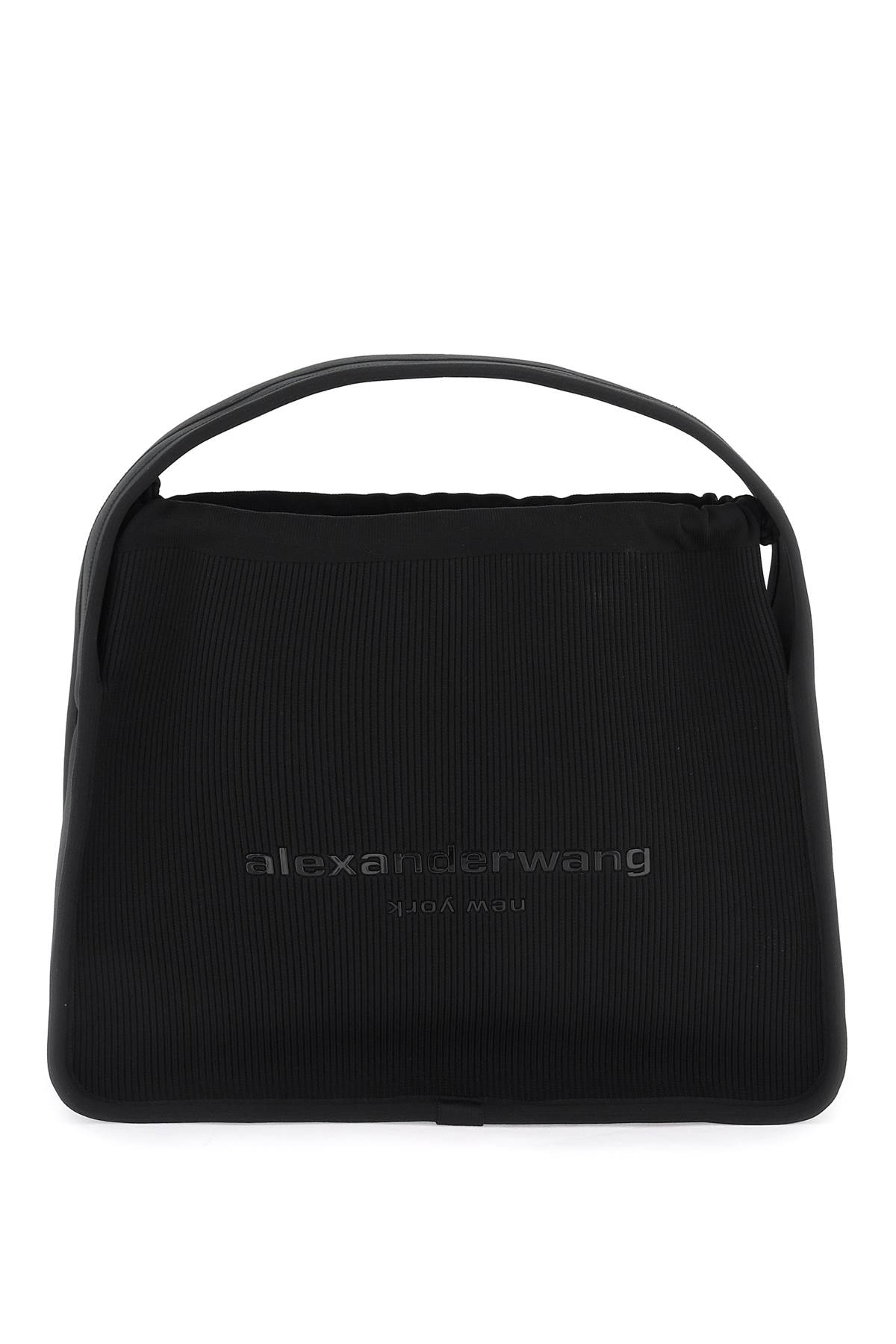 Shoulder Bag In Black Synthetic Fibers