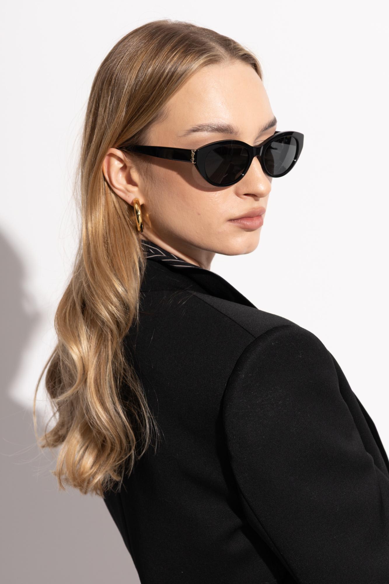 Saint Laurent Sunglasses Sl M148 In Black