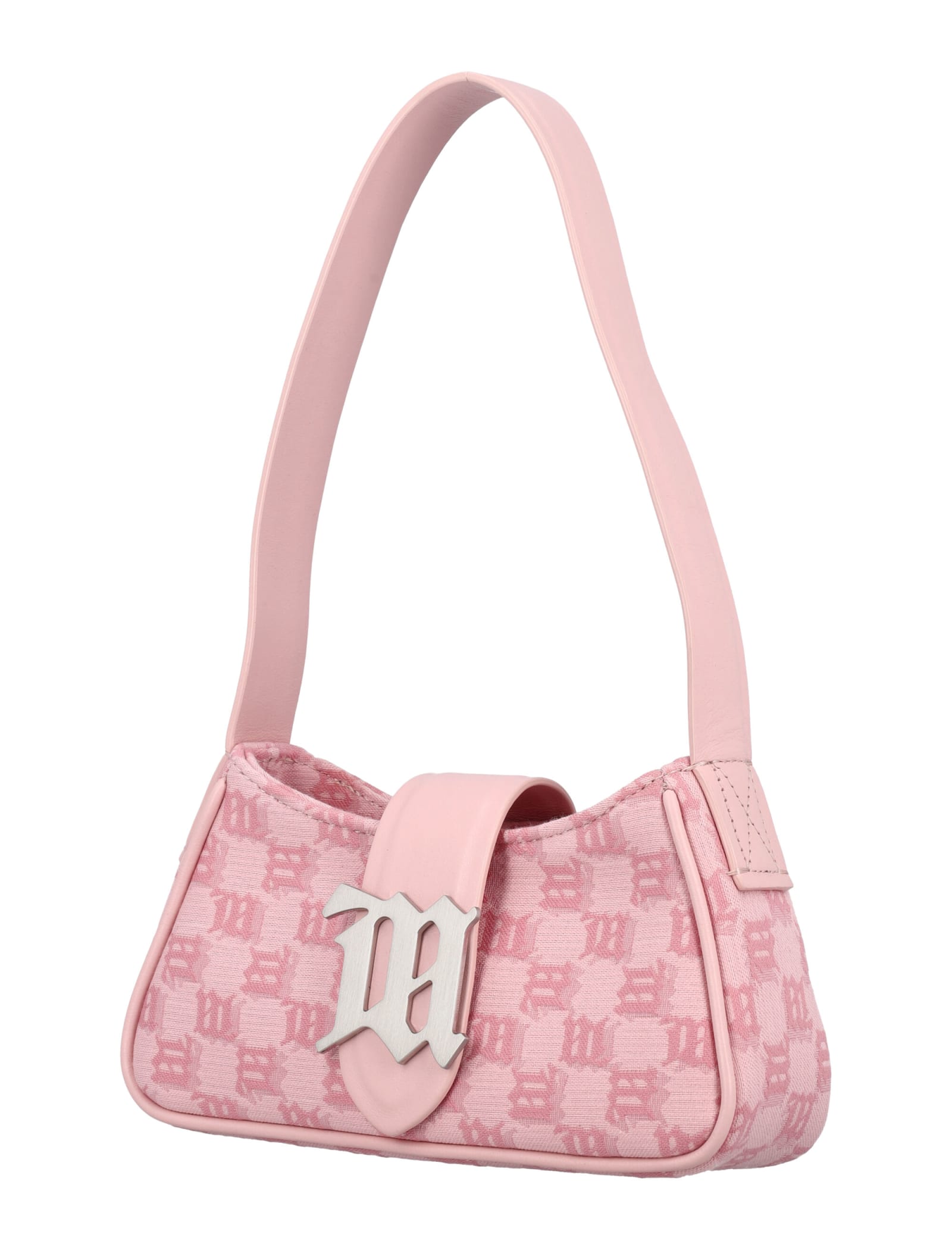 Shop Misbhv Jacquard Mini Bag In Bubblegum
