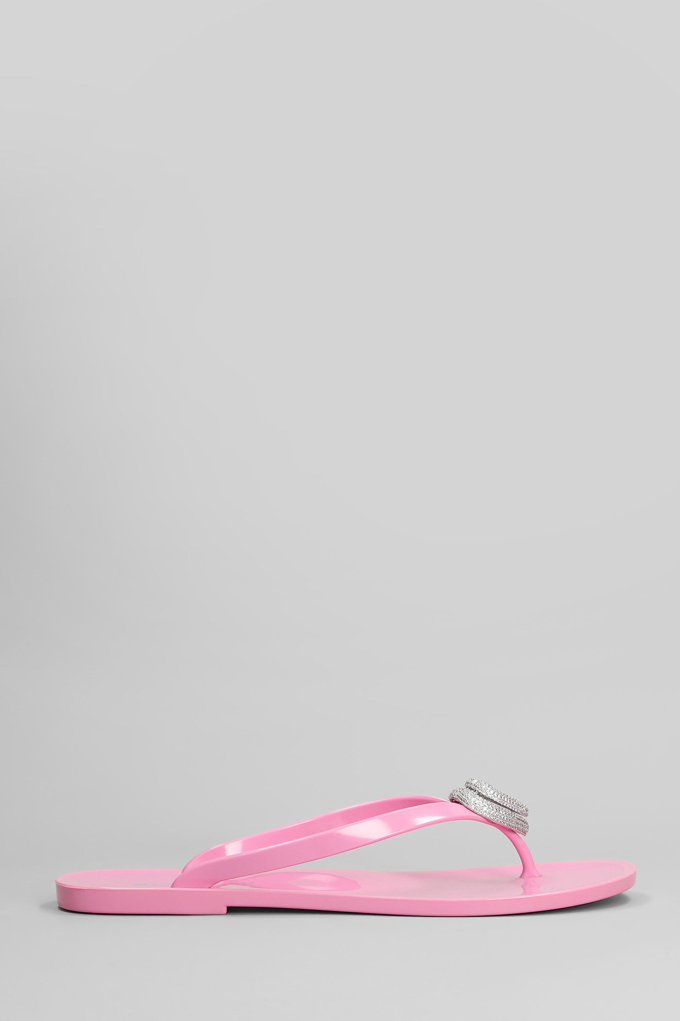 Flats In Rose-pink Pvc