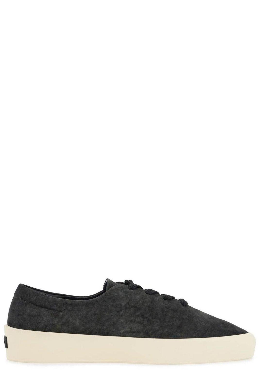 Round-toe Lace-up Sneakers
