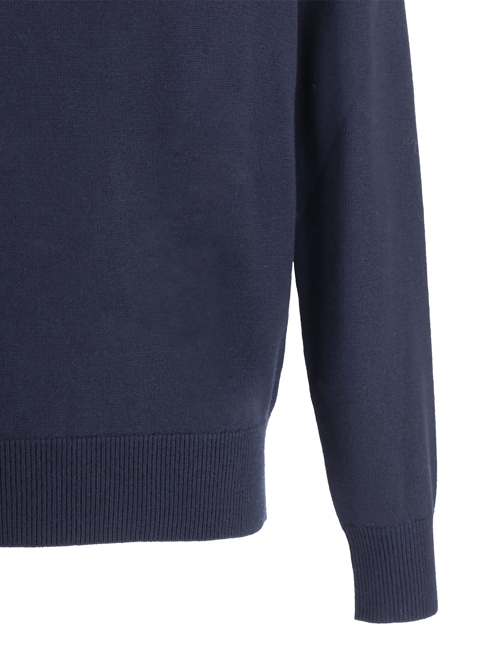 Sunflower Classic Merino Wool Sweater In Navy