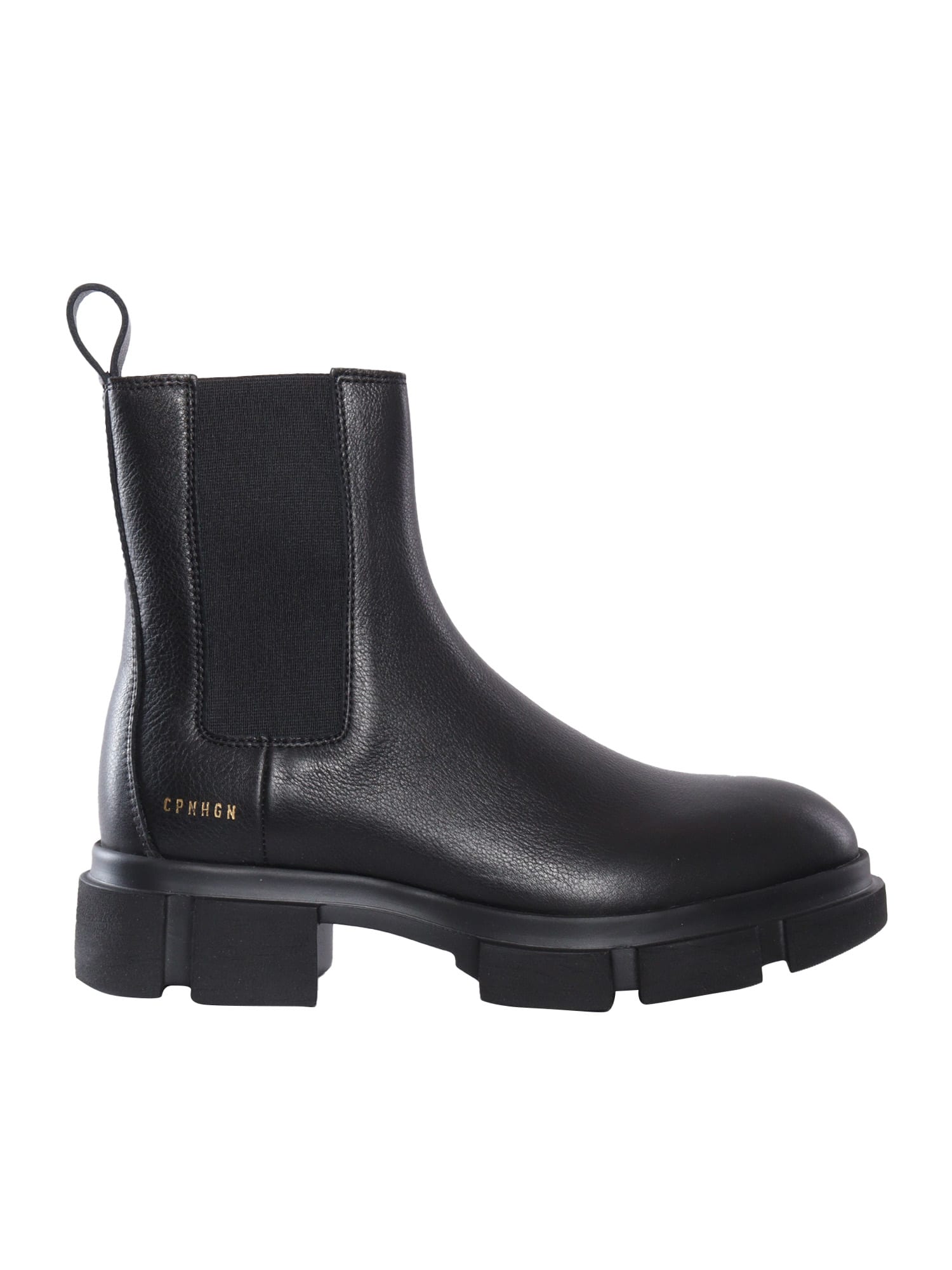 Copenhagen Elasticated-side Chelsea Boots In Black