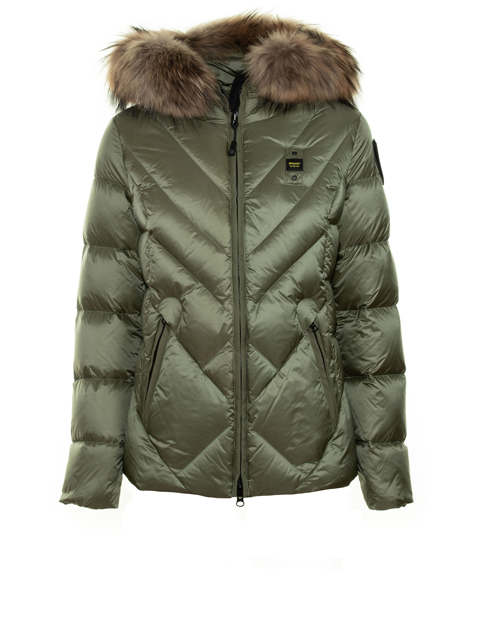 Blauer Esther Down Jacket With Fur